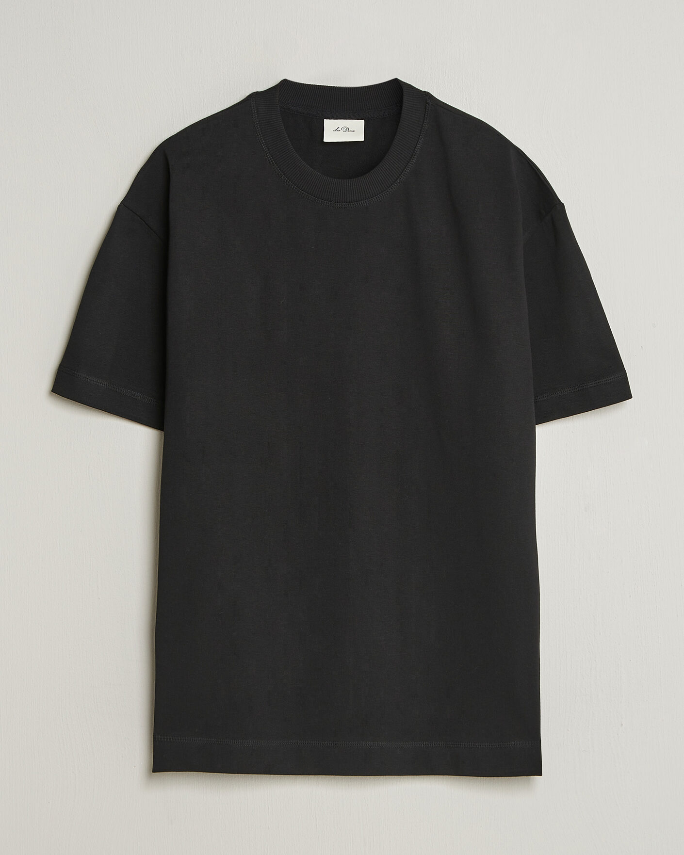 Mies | T-paidat | LES DEUX | Carl Heavyweight T-Shirt Black