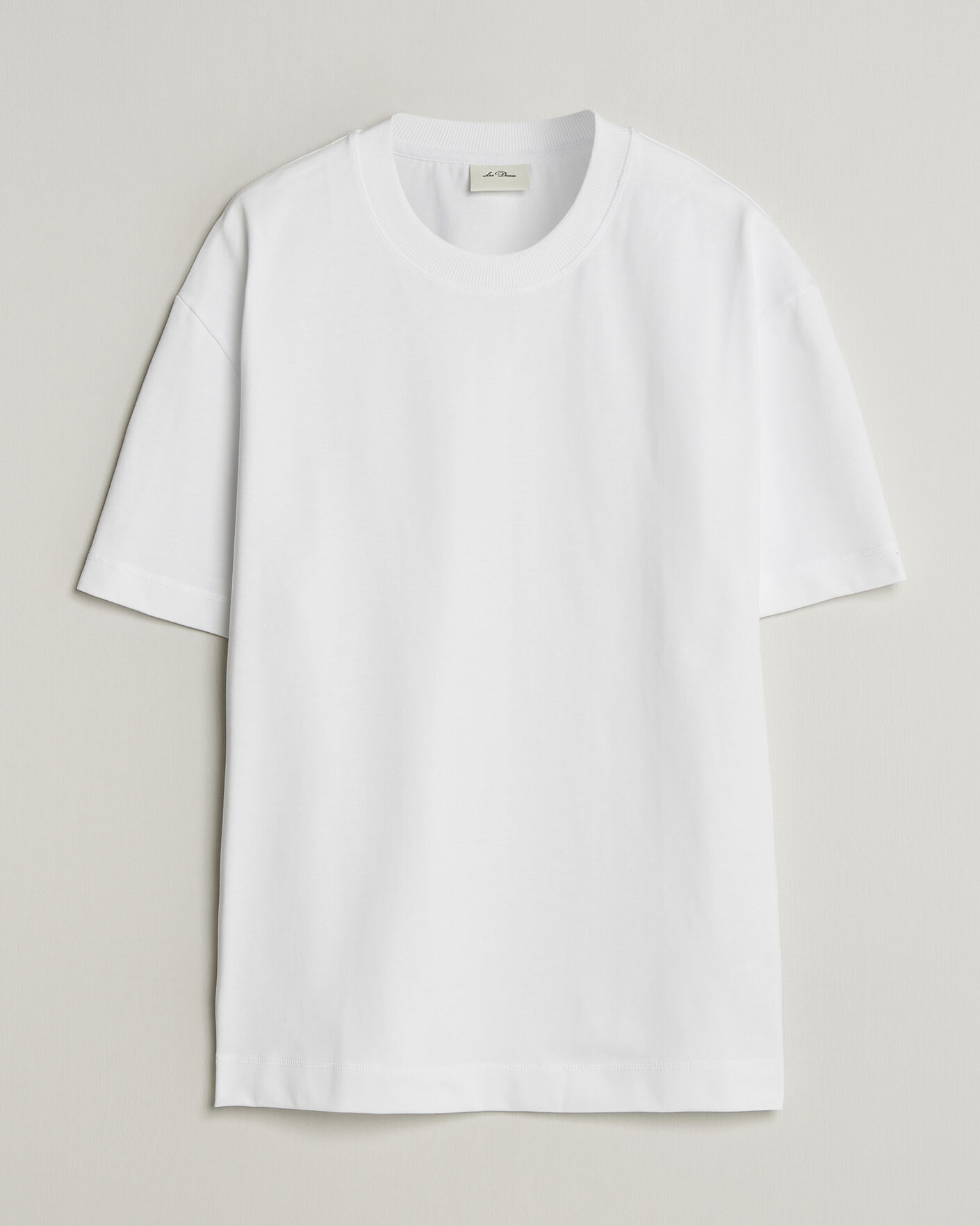 Mies | T-paidat | LES DEUX | Carl Heavyweight T-Shirt White