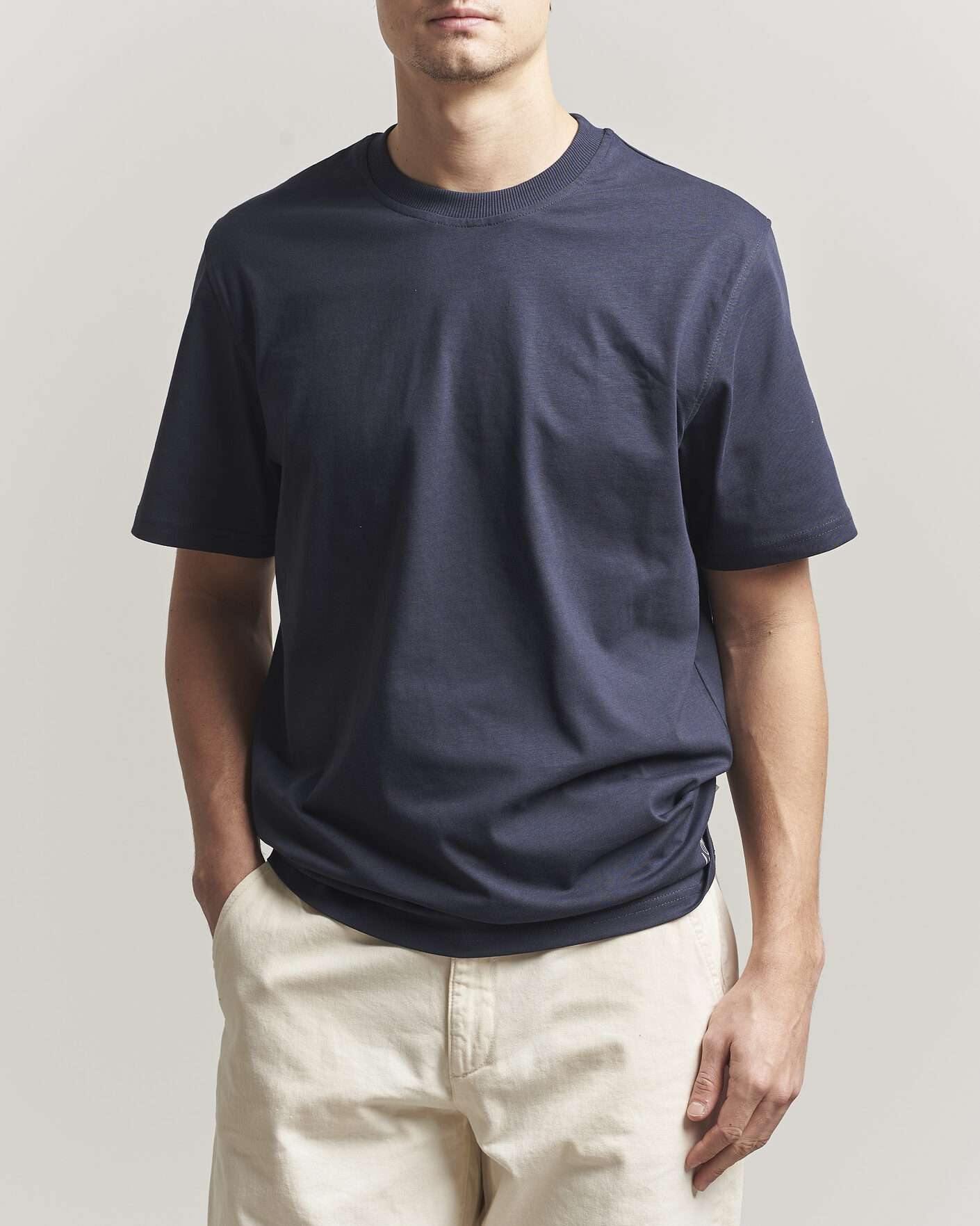 Mies | T-paidat | LES DEUX | Ben Artist T-Shirt Navy