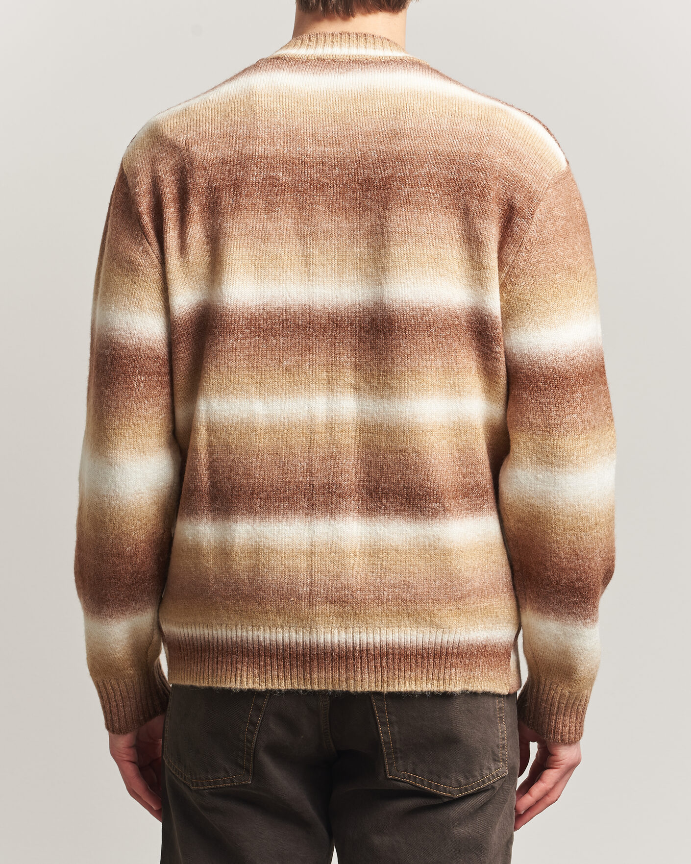 Mies | Puserot | LES DEUX | Boston Gradient Knitted Cardigan Teak Brown