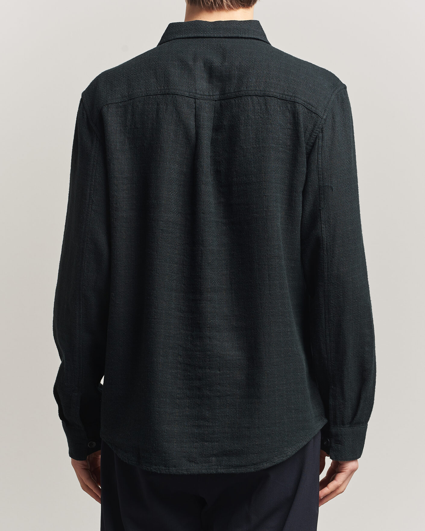 Mies | Kauluspaidat | LES DEUX | Hamilton Overshirt Black