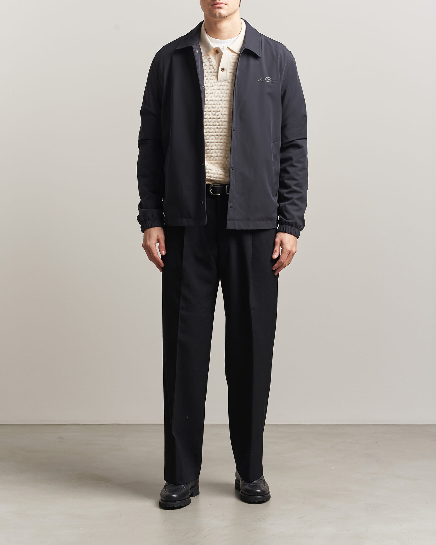 Mies | Takit | LES DEUX | Idris Coach Jacket Black