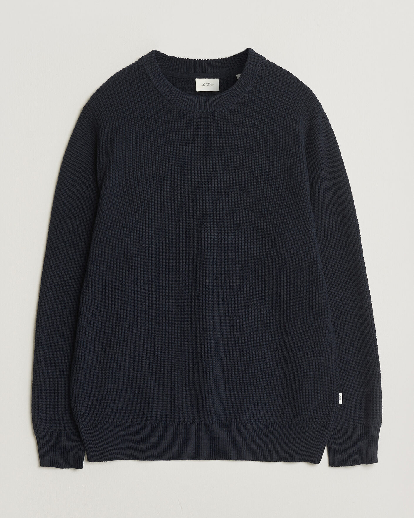 Mies | Puserot | LES DEUX | Garry Rib Crew Neck Knit Dark Navy