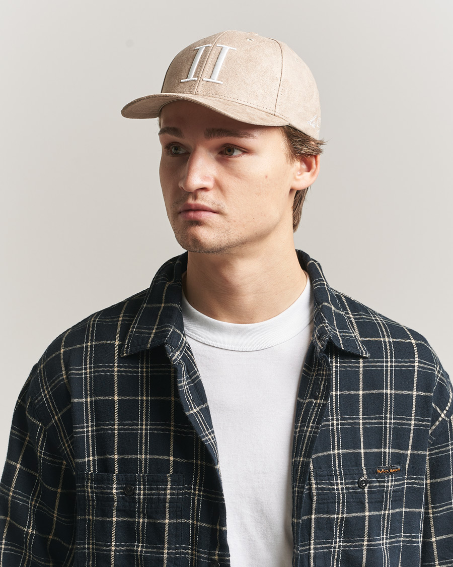 Mies | Päähineet | LES DEUX | Encore Suede Baseball Cap Dark Sand
