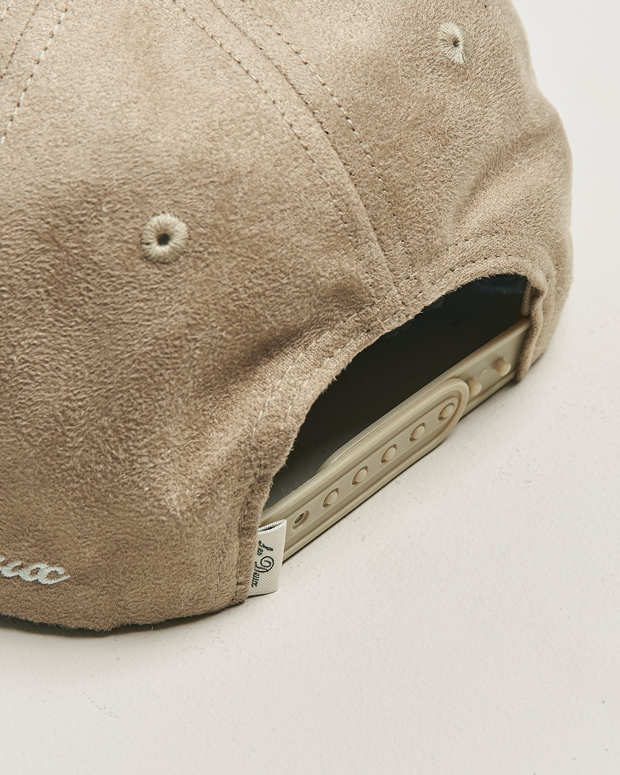 Mies | Päähineet | LES DEUX | Encore Suede Baseball Cap Dark Sand