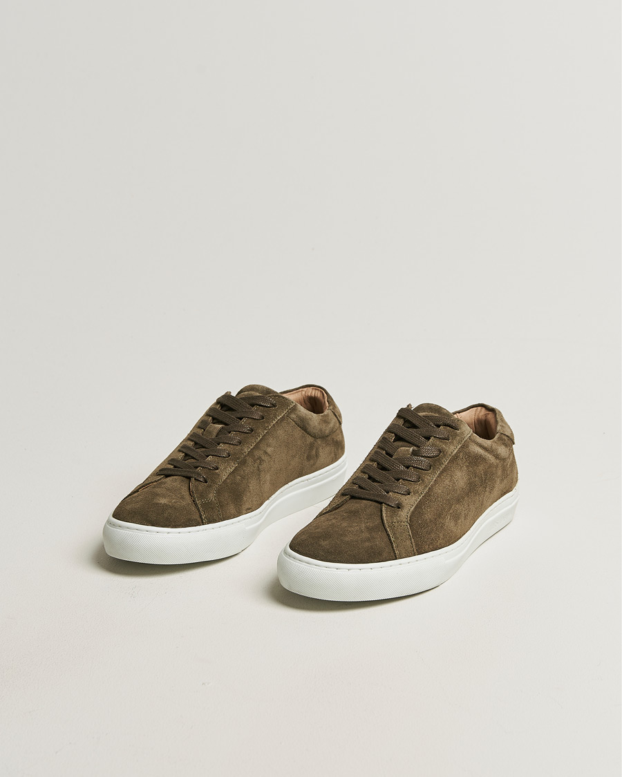 Mies | Tennarit | LES DEUX | Theodor Suede Sneakers Teak Brown