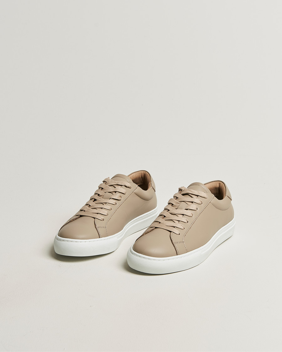 Mies | Tennarit | LES DEUX | Theodor Leather Sneakers Irish Cream Beige