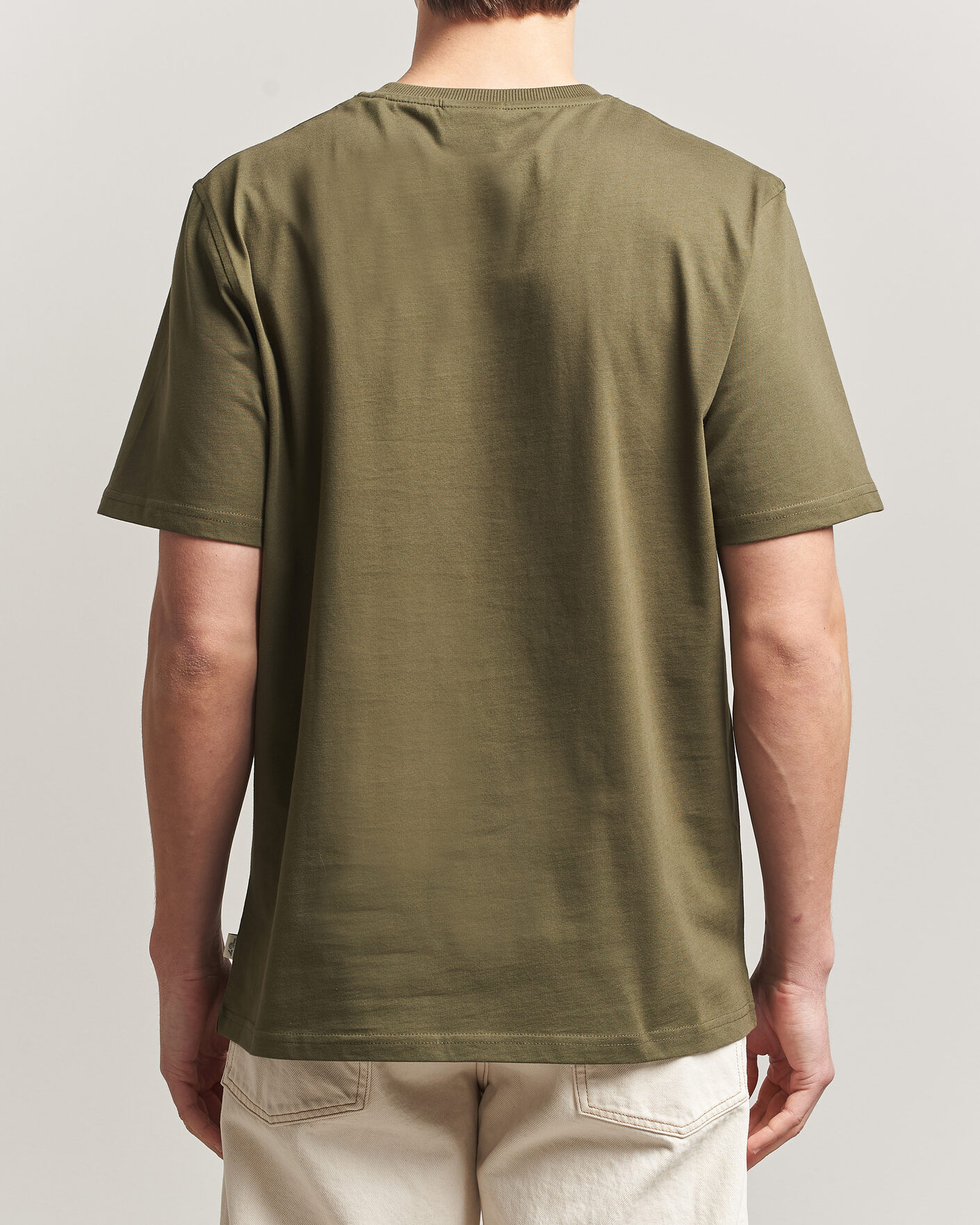 Mies | T-paidat | LES DEUX | Brday Emblem T-Shirt Olive Night Green