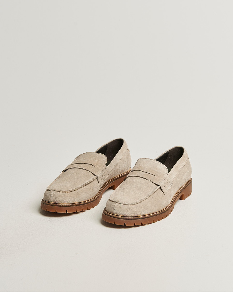 Mies | Loaferit | LES DEUX | Taylor Suede Loafers Light Sand