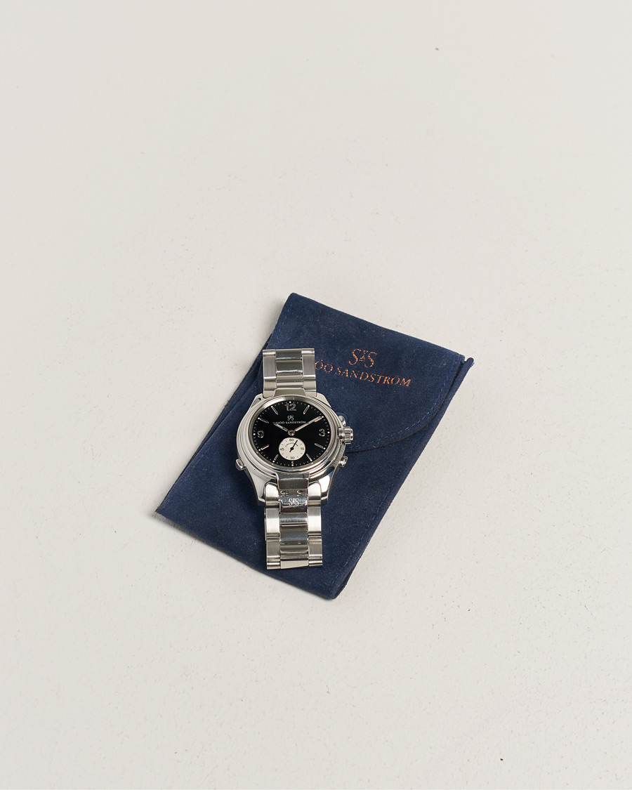 Mies | Sjöö Sandström Pre-Owned Chronolink worldtimer | Sjöö Sandström Pre-Owned | Chronolink worldtimer