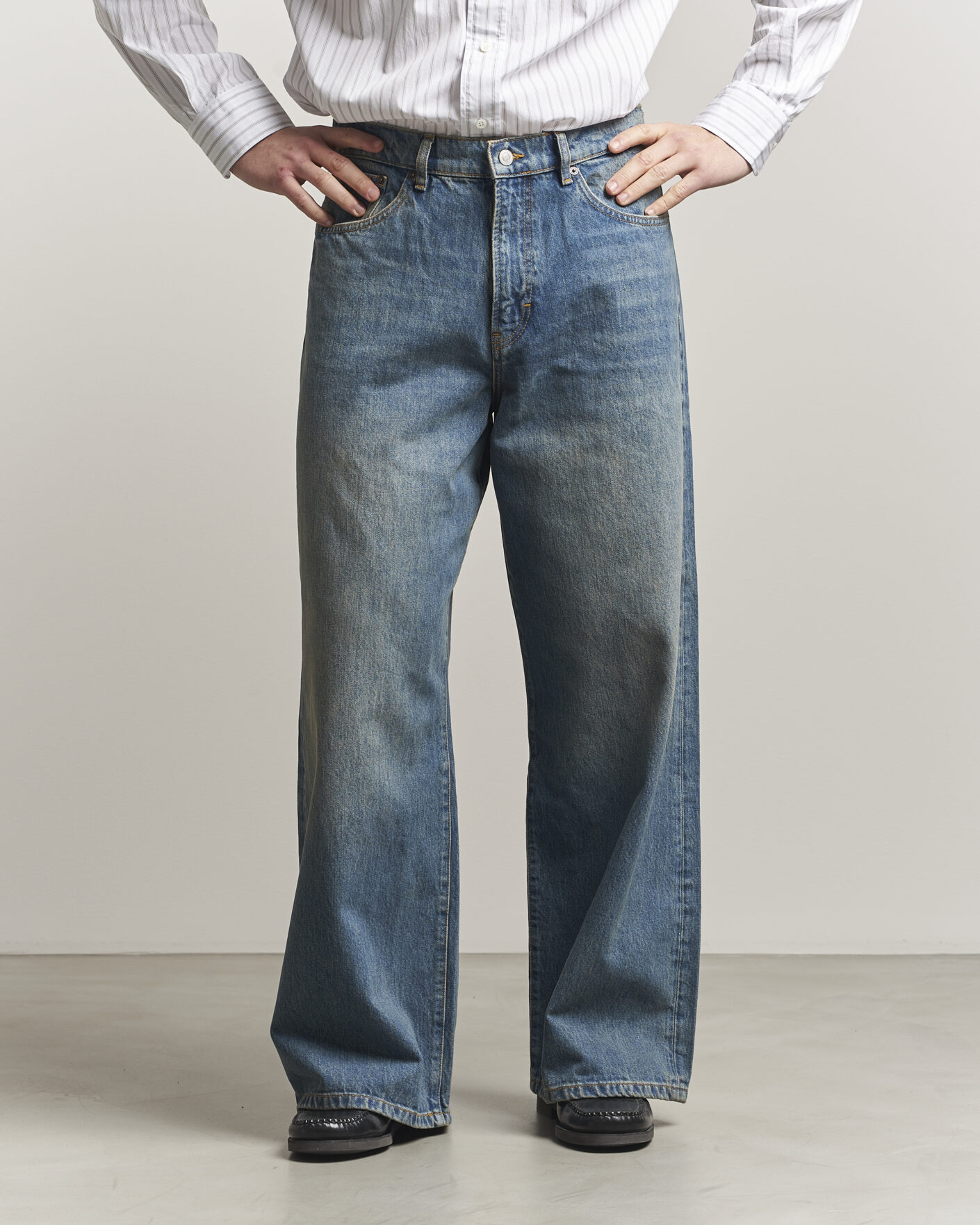 Mies | Farkut | Jeanerica | Brera Straight Jeans 1990 Light Vintage