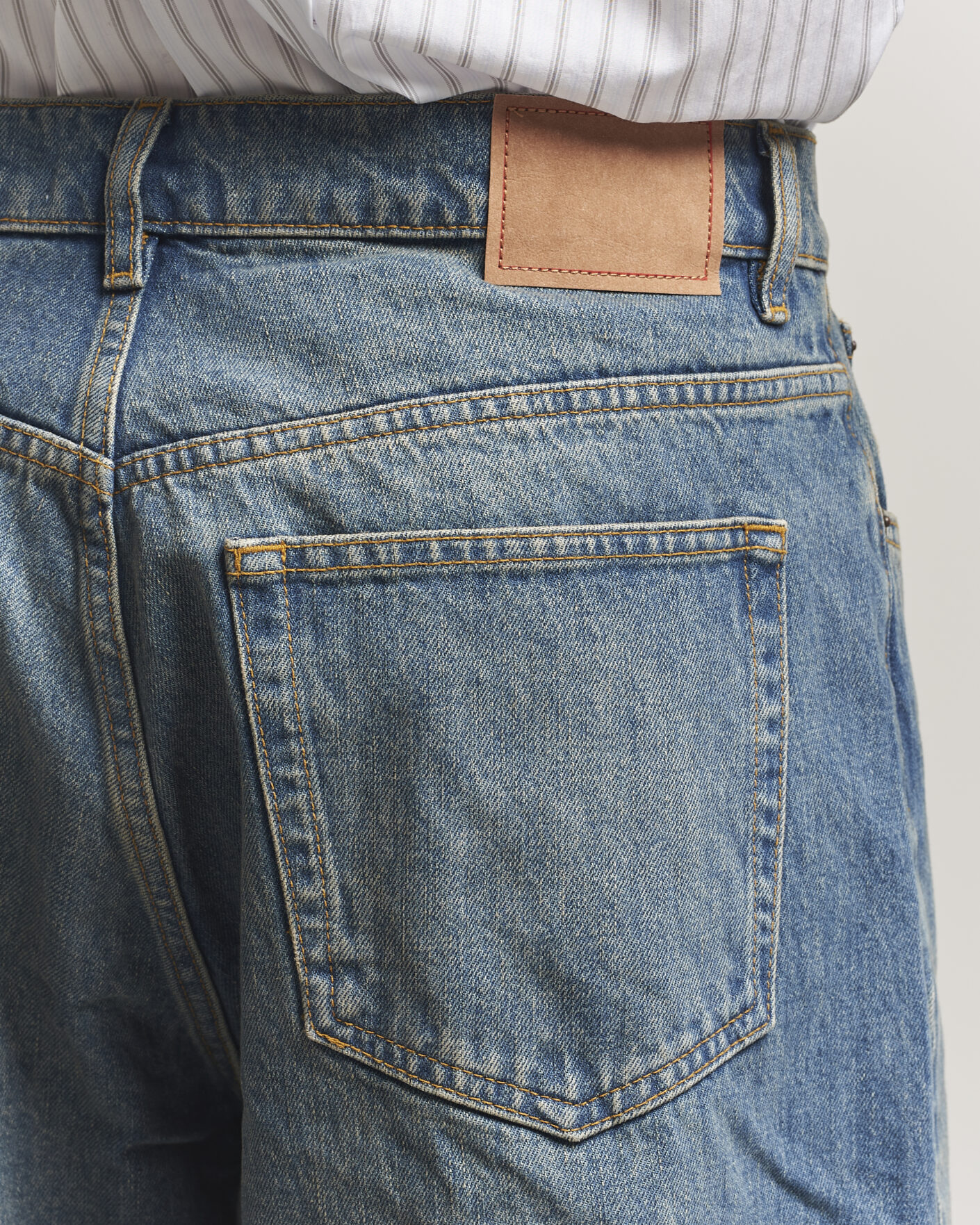 Mies | Farkut | Jeanerica | Brera Straight Jeans 1990 Light Vintage