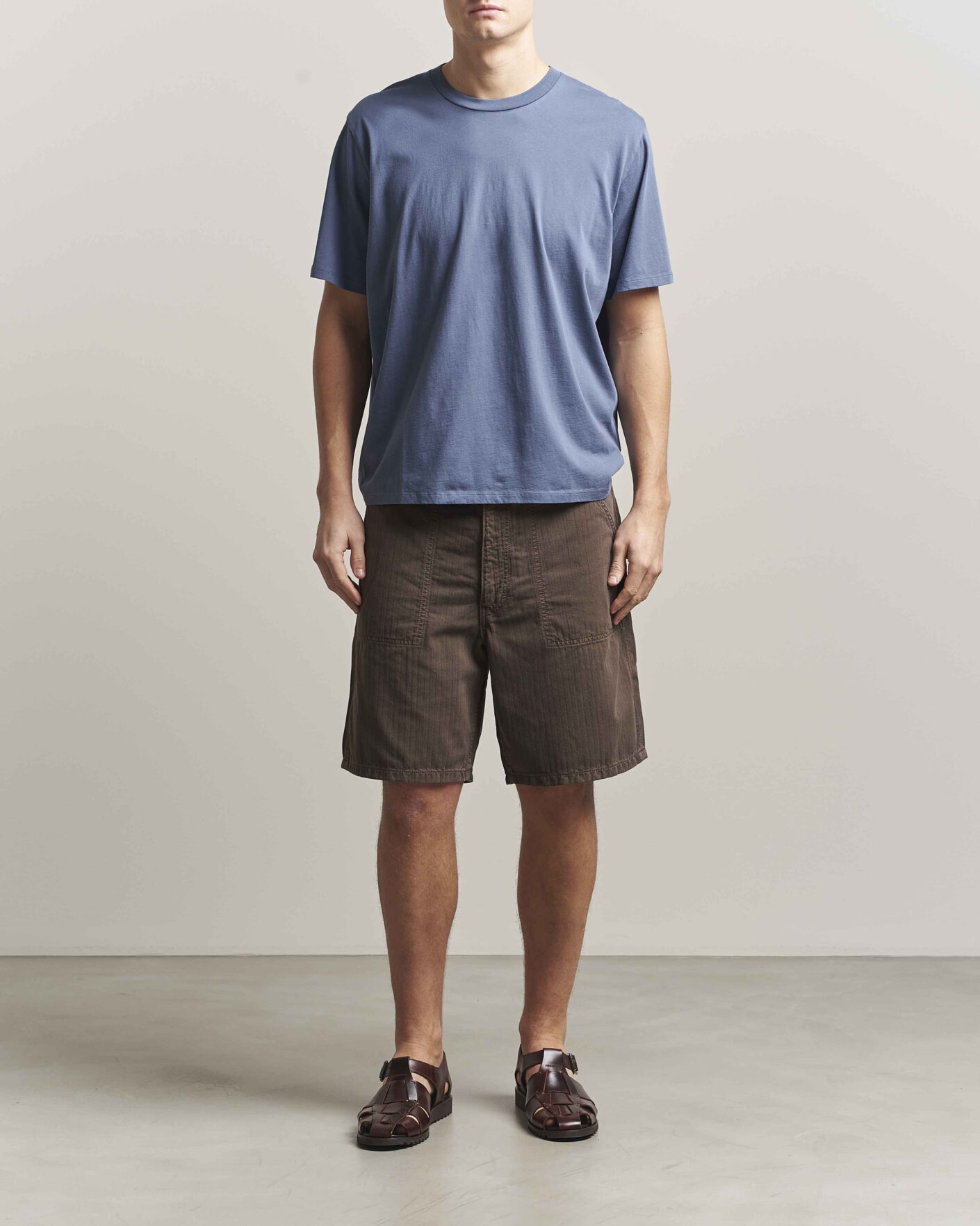 Mies | T-paidat | Jeanerica | Delon Crew Neck T-Shirt Blue