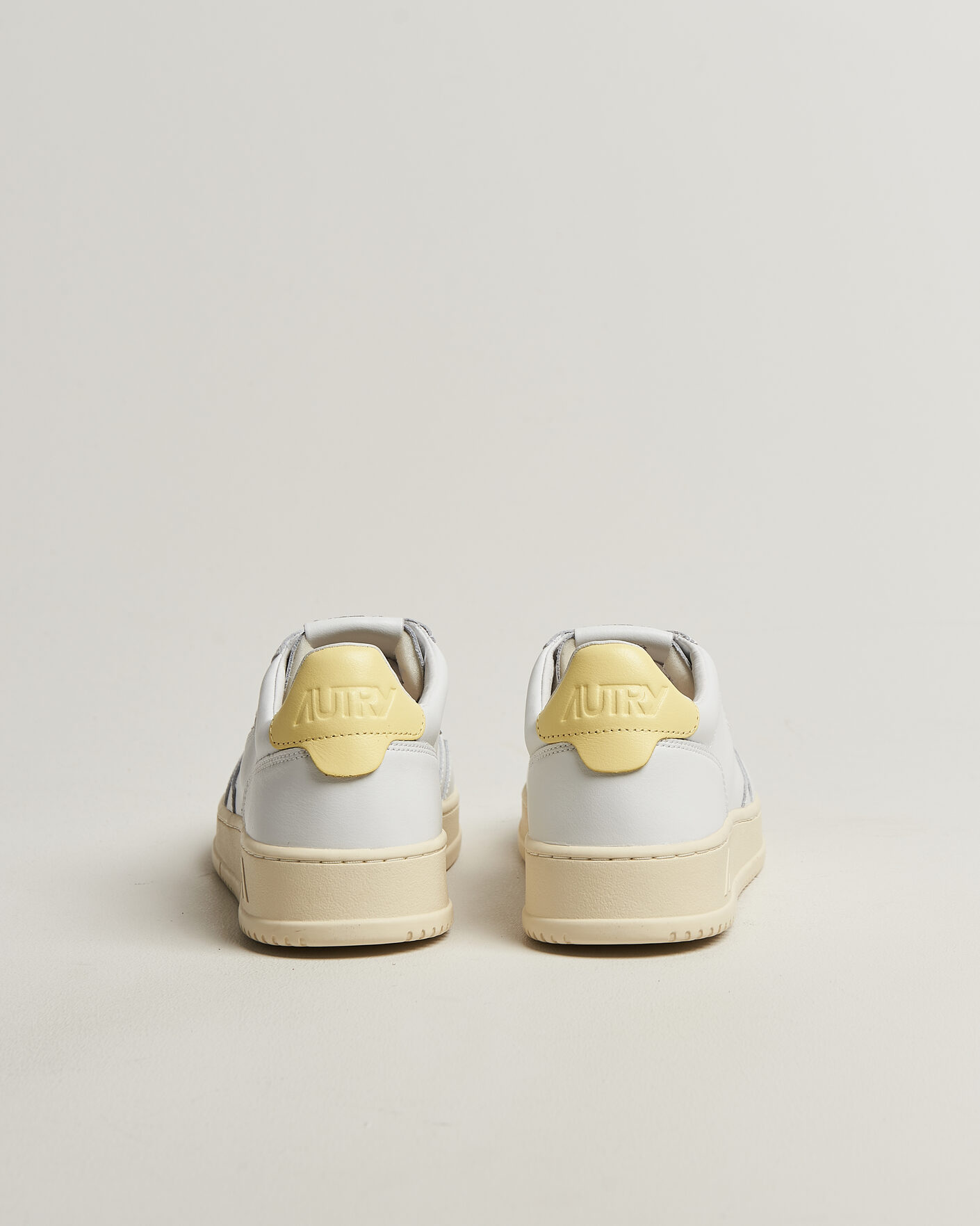 Mies | Tennarit | Autry | Medalist Low Sneaker White/Lemon Meringue