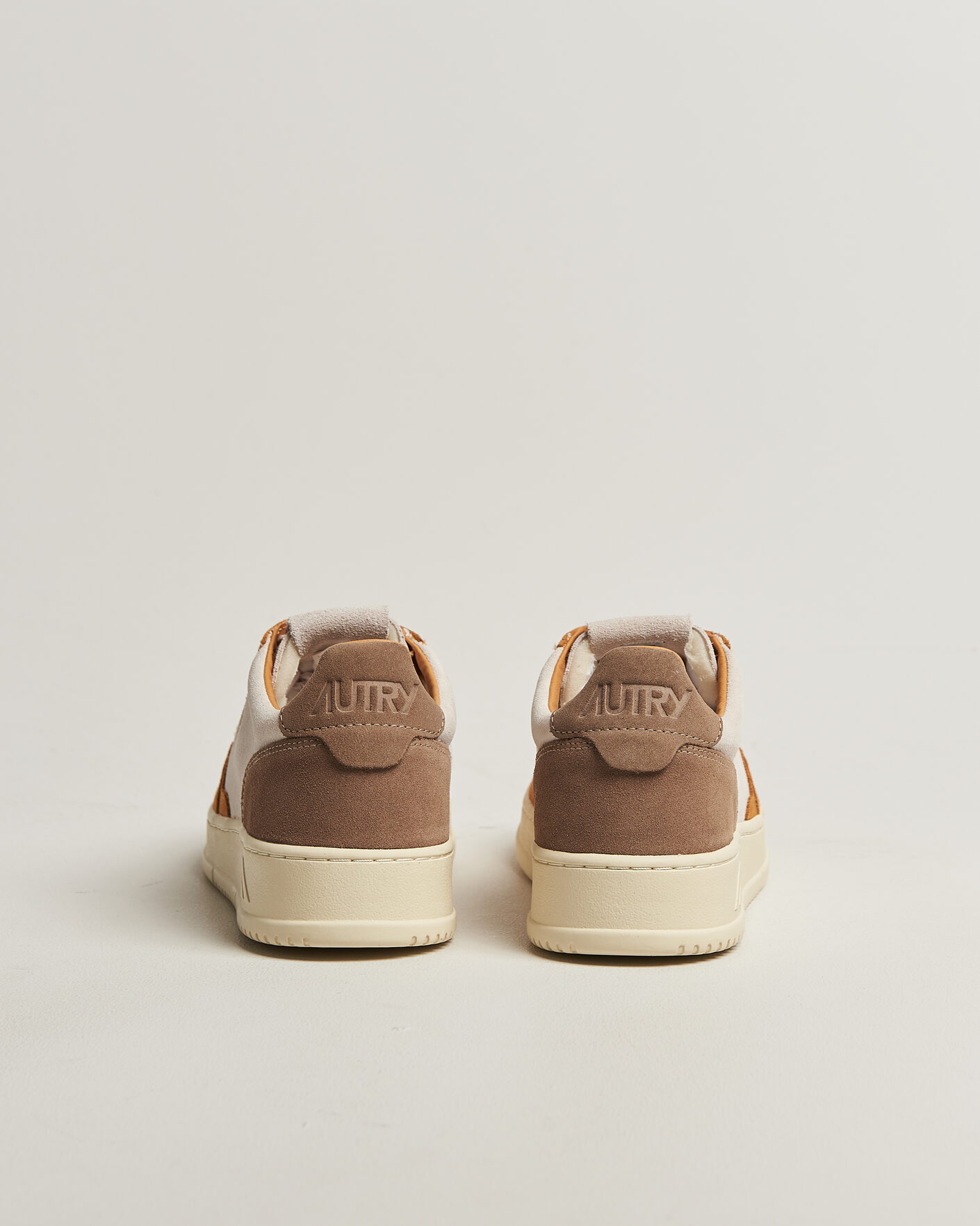 Mies | Tennarit | Autry | Medalist Low Suede Mix Sneaker Antilop/White/Brown