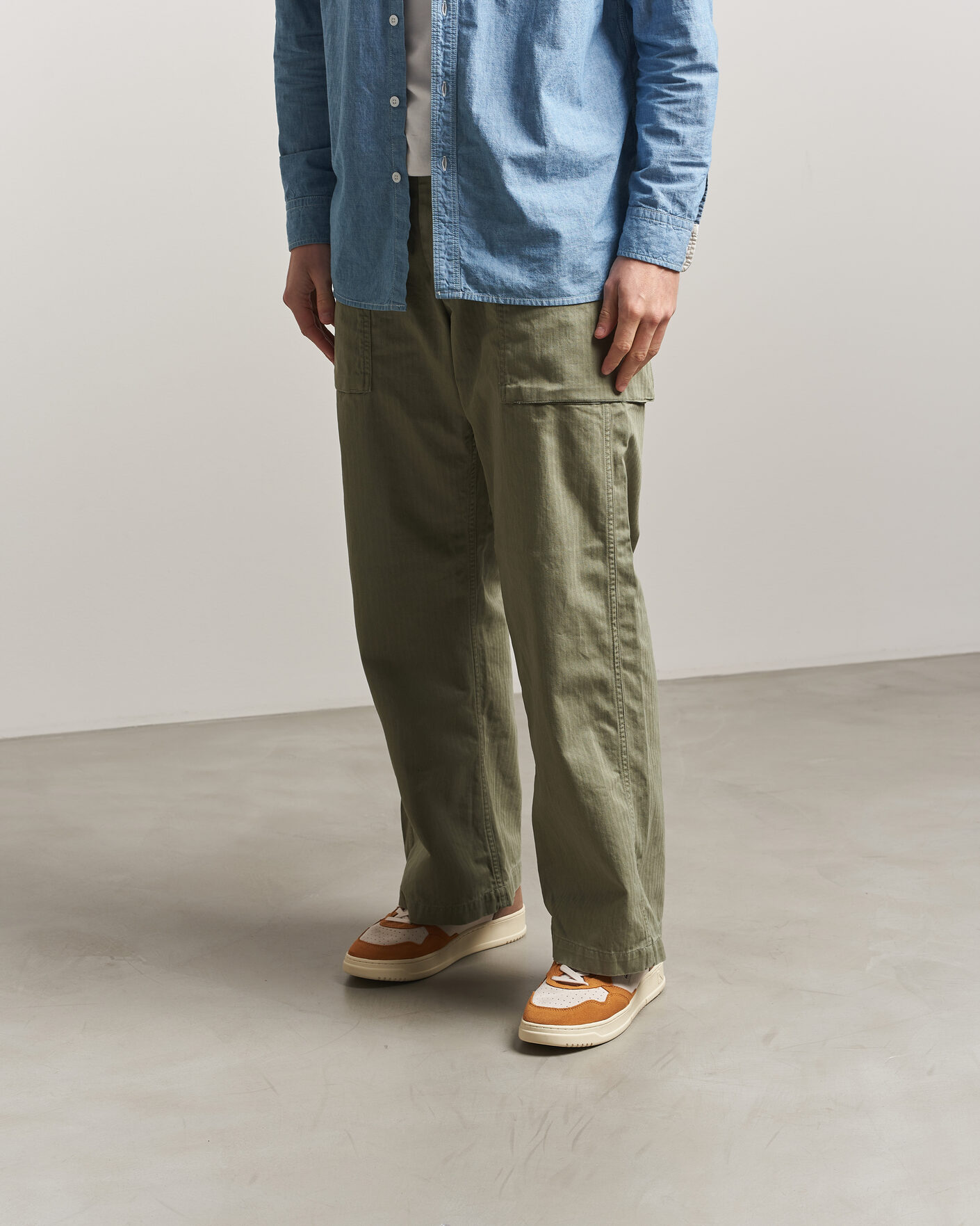 Mies | Tennarit | Autry | Medalist Low Suede Mix Sneaker Antilop/White/Brown