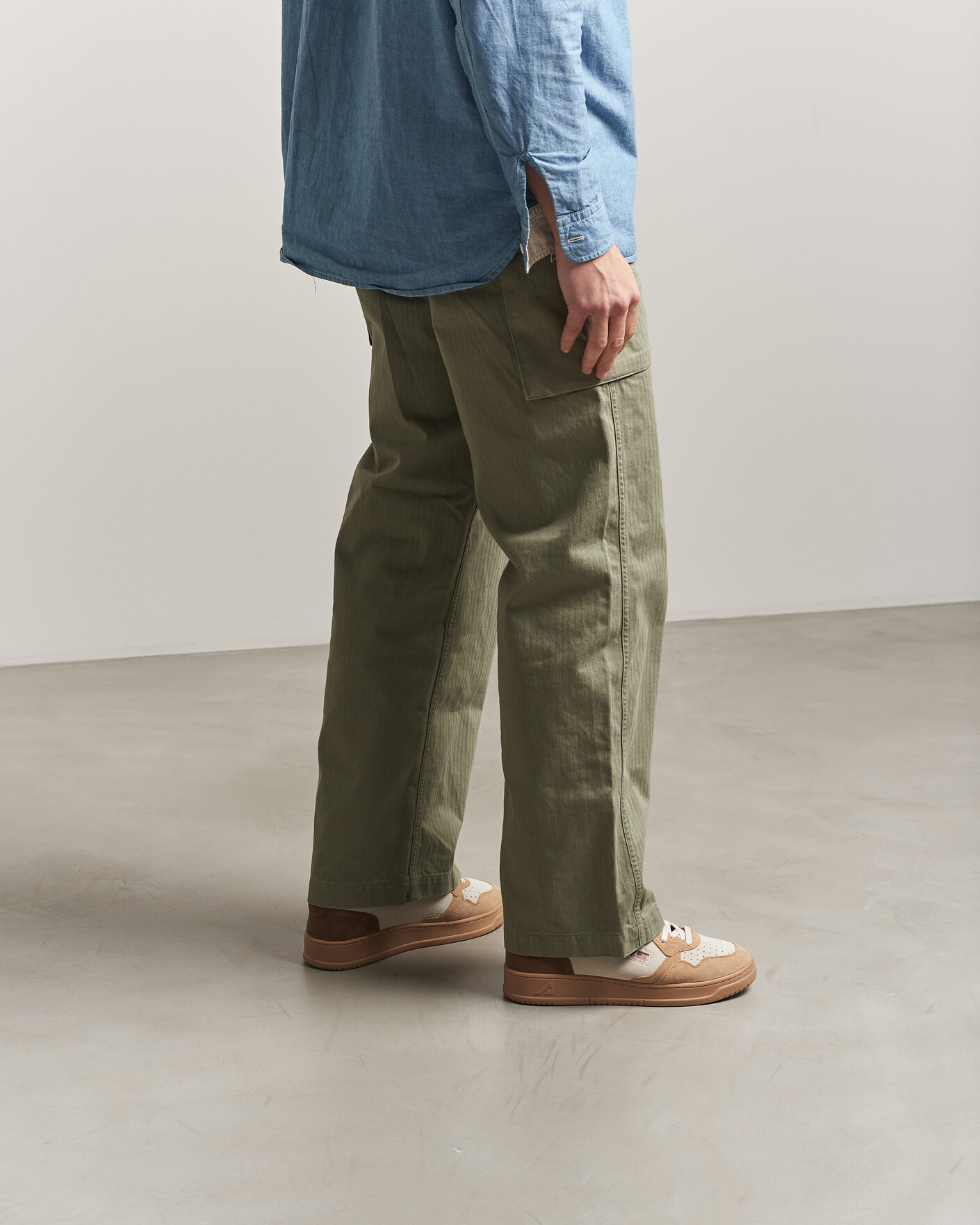 Mies | Tennarit | Autry | Medalist Low Suede Mix Sneaker Tundra/Egg/Peanut