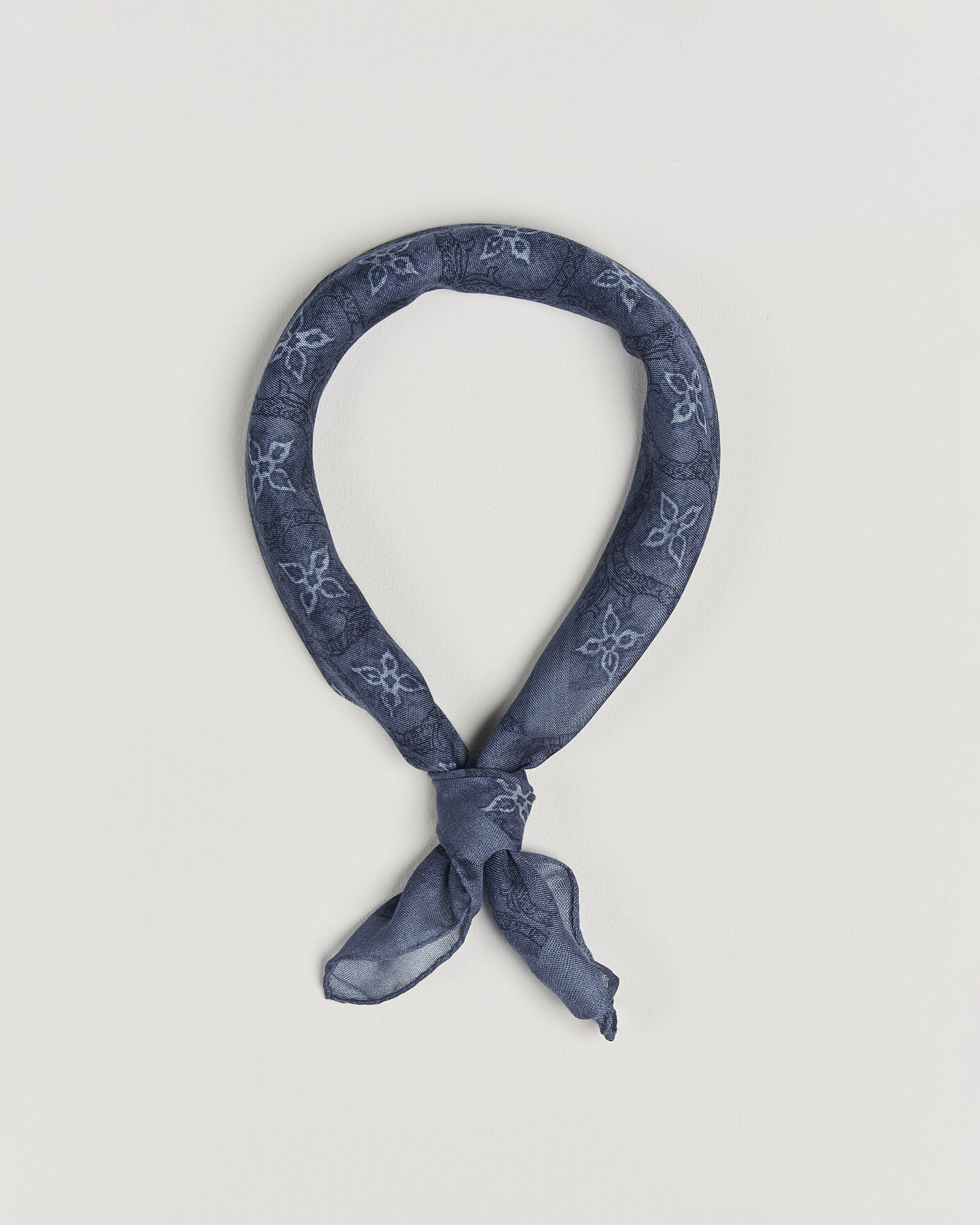 Mies | Huivit | Massimo Alba | Cashmere/Silk Bandana Navy