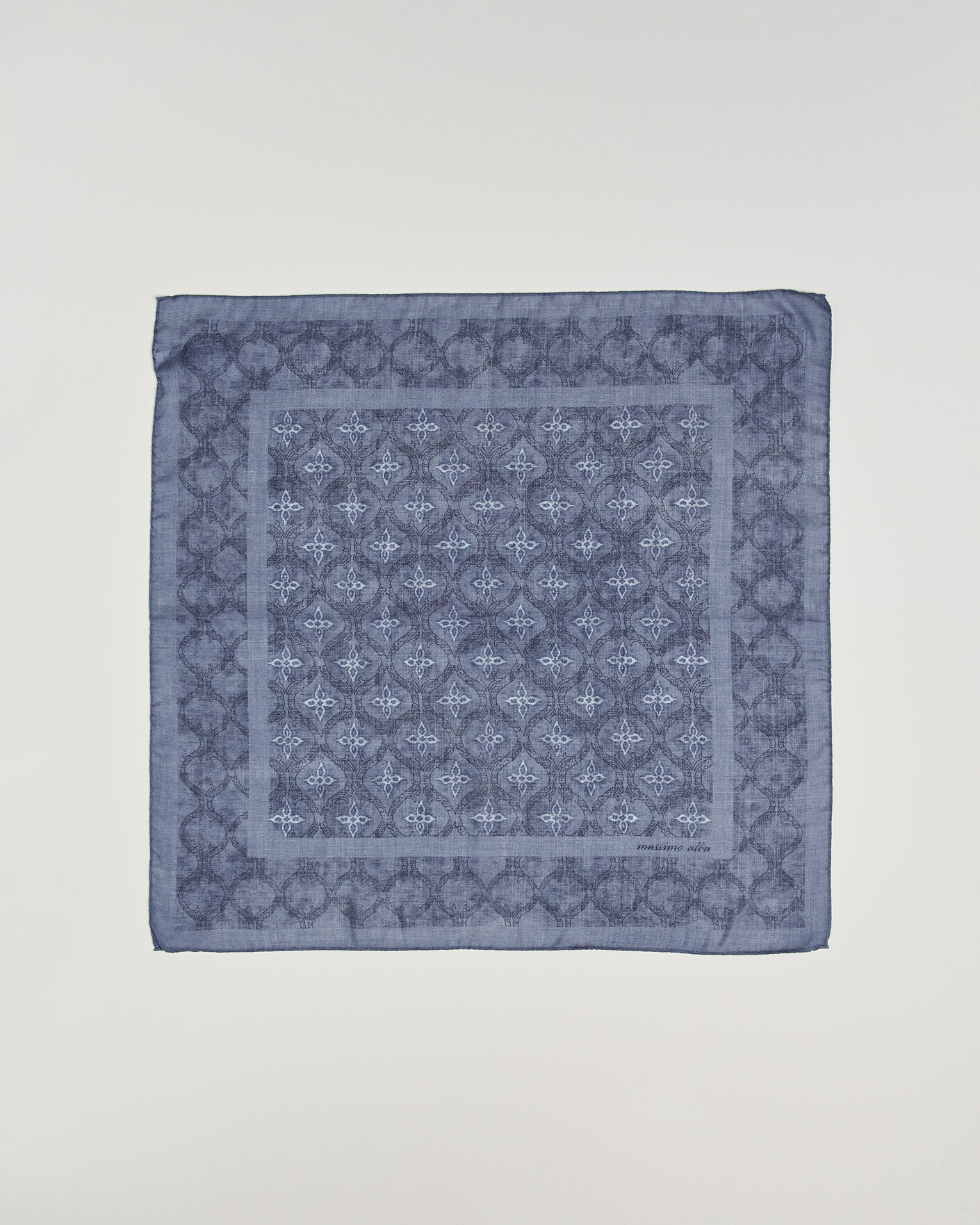 Mies | Huivit | Massimo Alba | Cashmere/Silk Bandana Navy