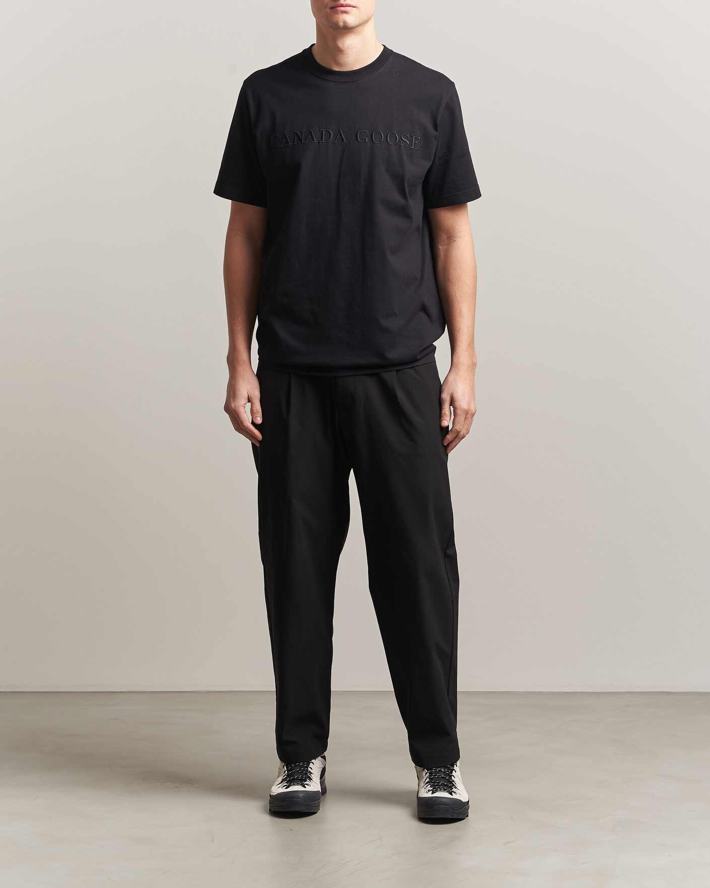 Mies | T-paidat | Canada Goose | Vantage Wordmark T-Shirt Black