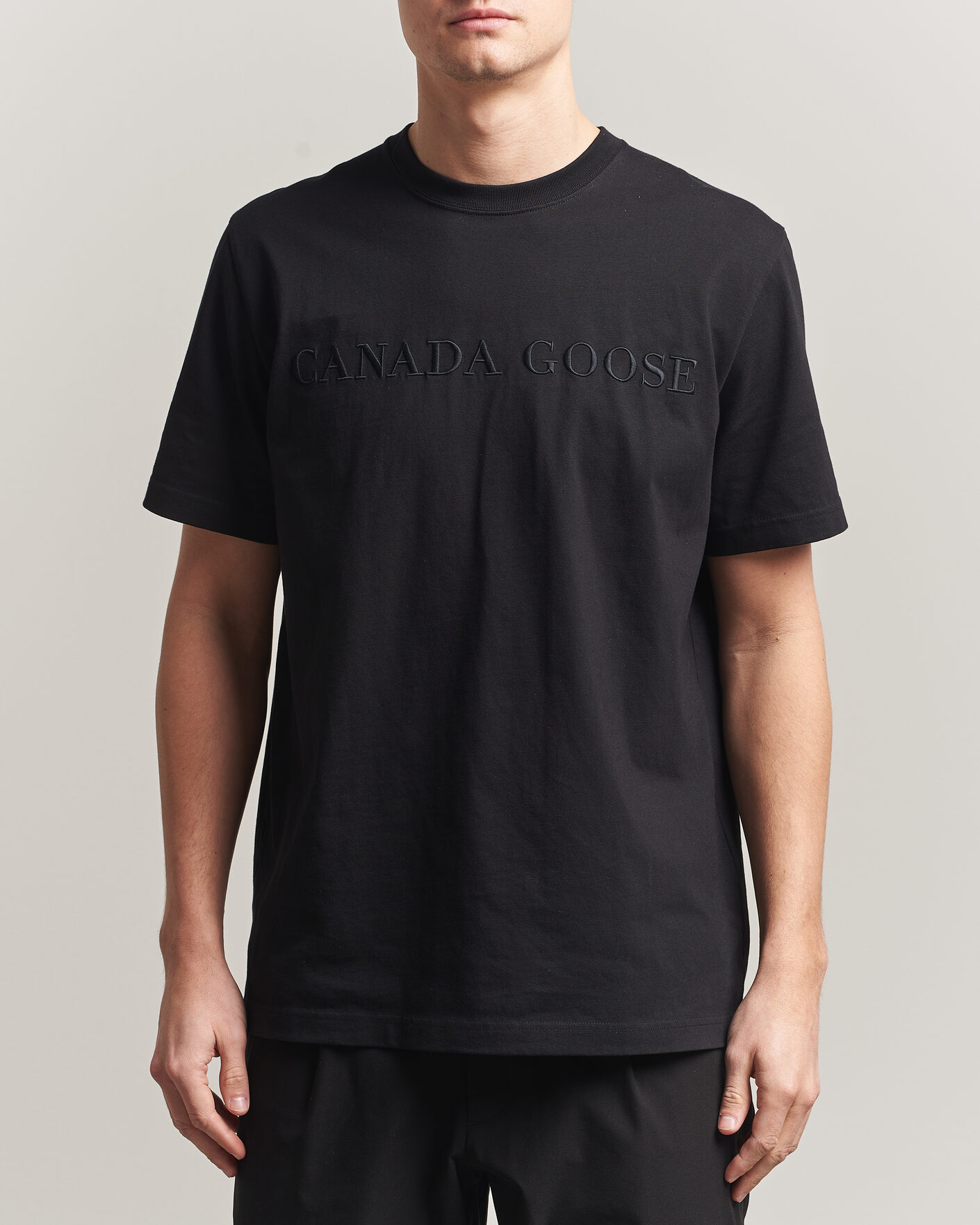 Mies | T-paidat | Canada Goose | Vantage Wordmark T-Shirt Black