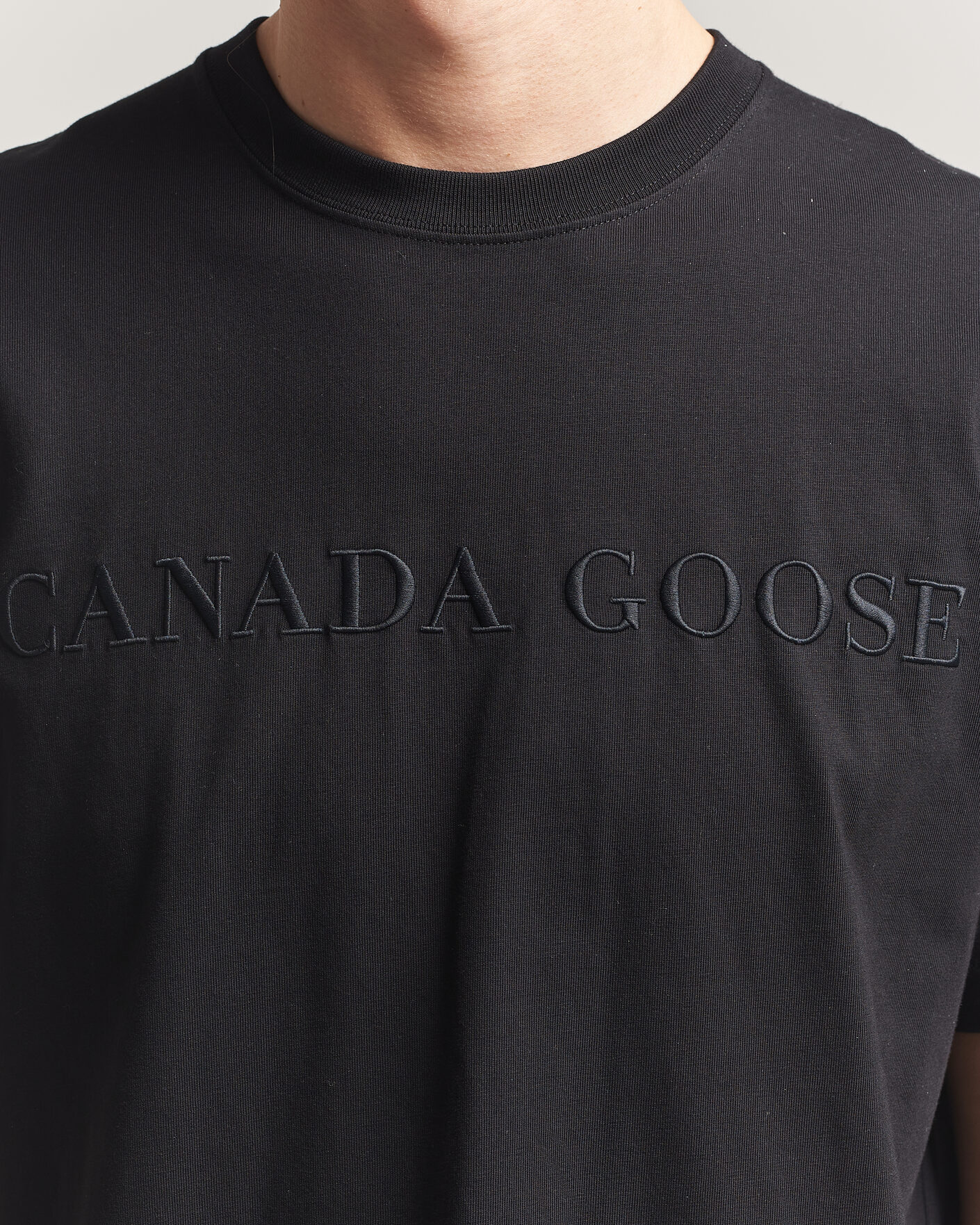 Mies | T-paidat | Canada Goose | Vantage Wordmark T-Shirt Black