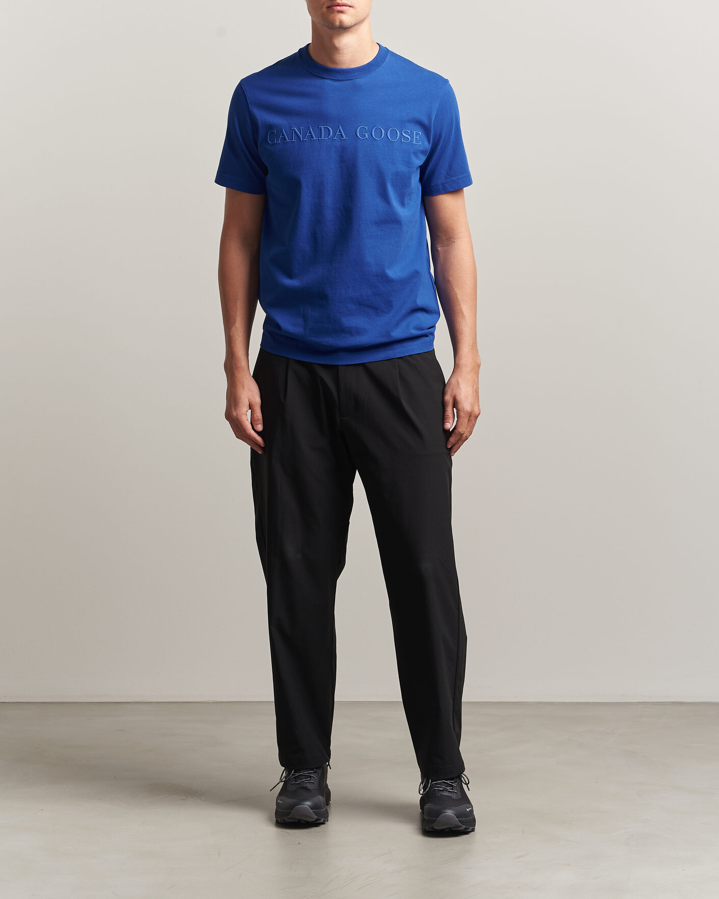 Mies | T-paidat | Canada Goose | Vantage Wordmark T-Shirt Azurite Blue