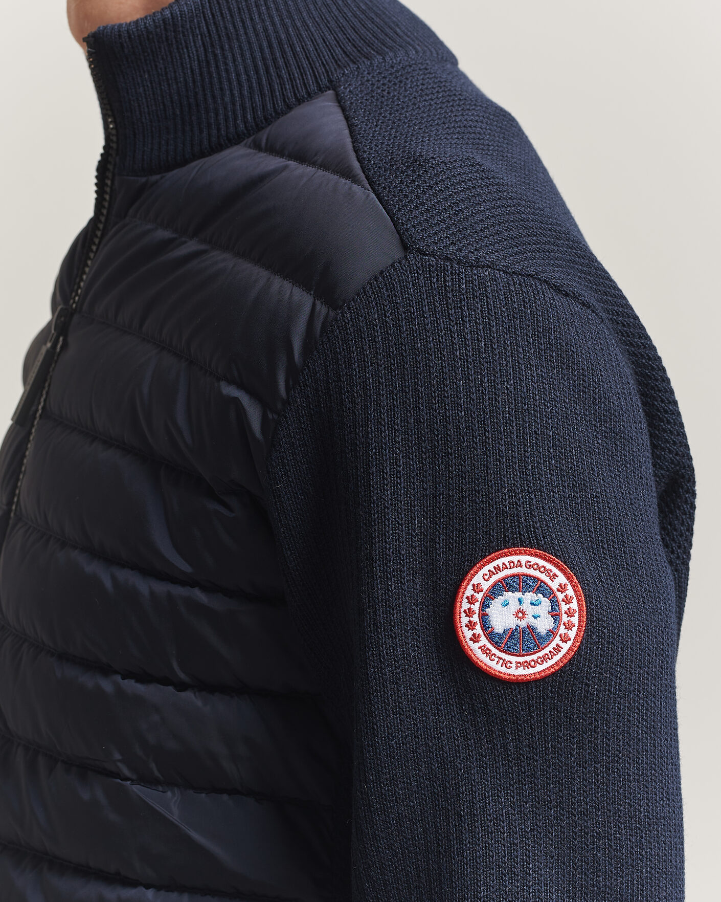 Mies | Takit | Canada Goose | Hybridge Knit Jacket Nocturne