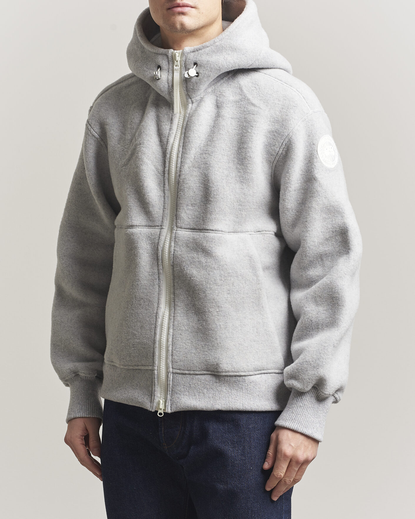 Mies | Takit | Canada Goose | Chillwack Fleece Bomber Silverbirch Heather