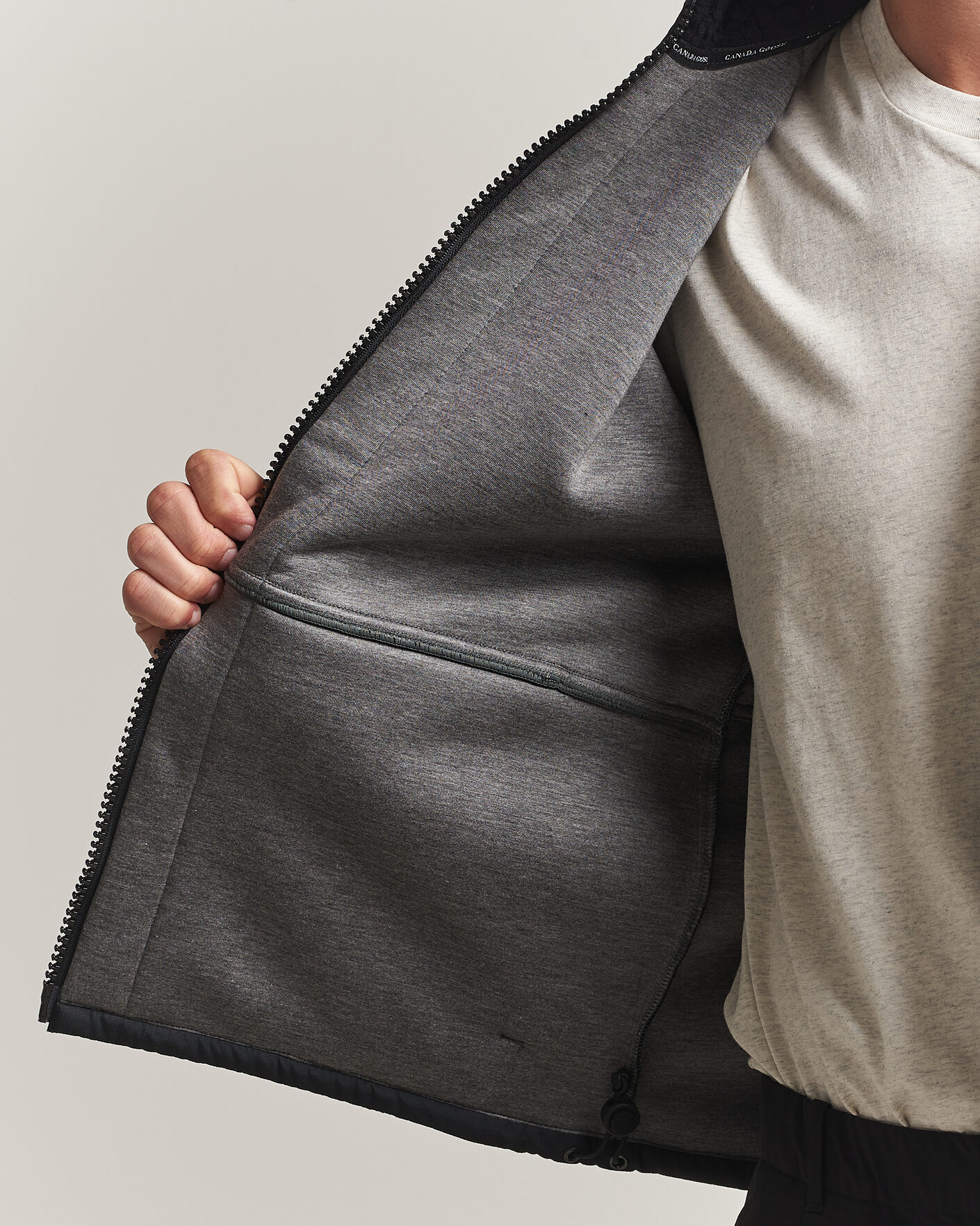 Mies | Takit | Canada Goose | Black Label Westport Fleece Jacket Black