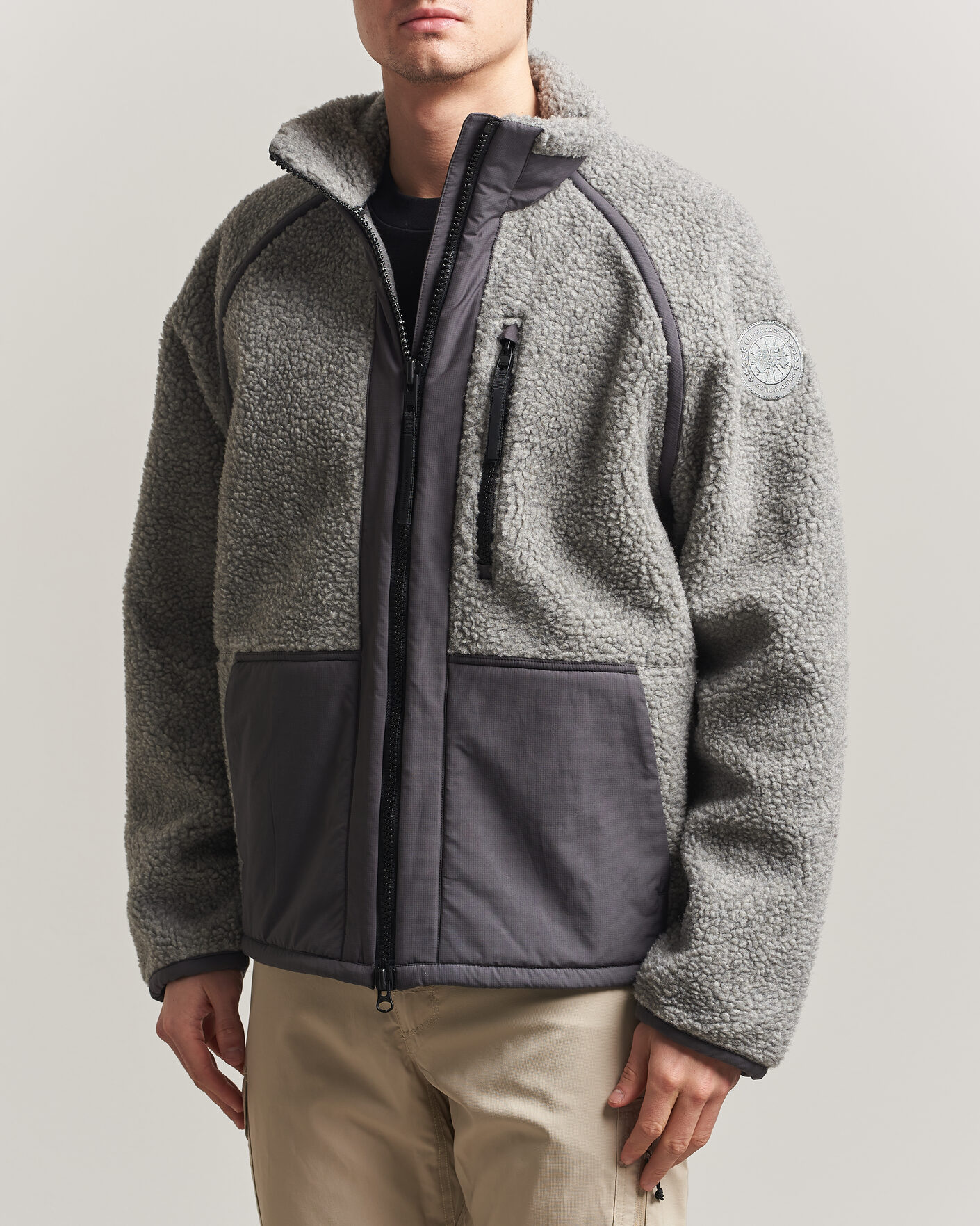 Mies | Takit | Canada Goose Black Label | Westport Fleece Jacket Stratus Grey