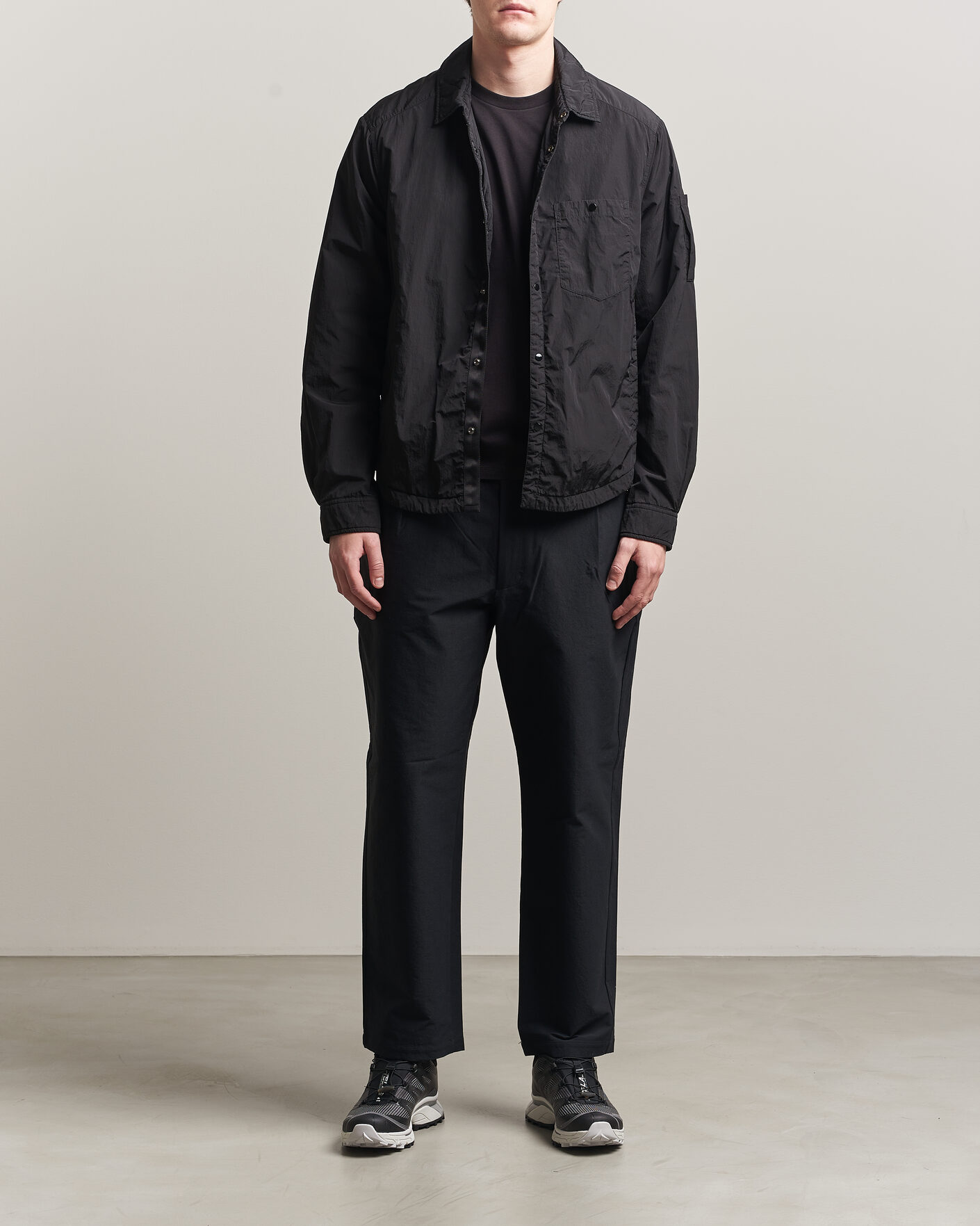 Mies | Takit | C.P. Company | Chrome R Padded Shirt Jacket Black