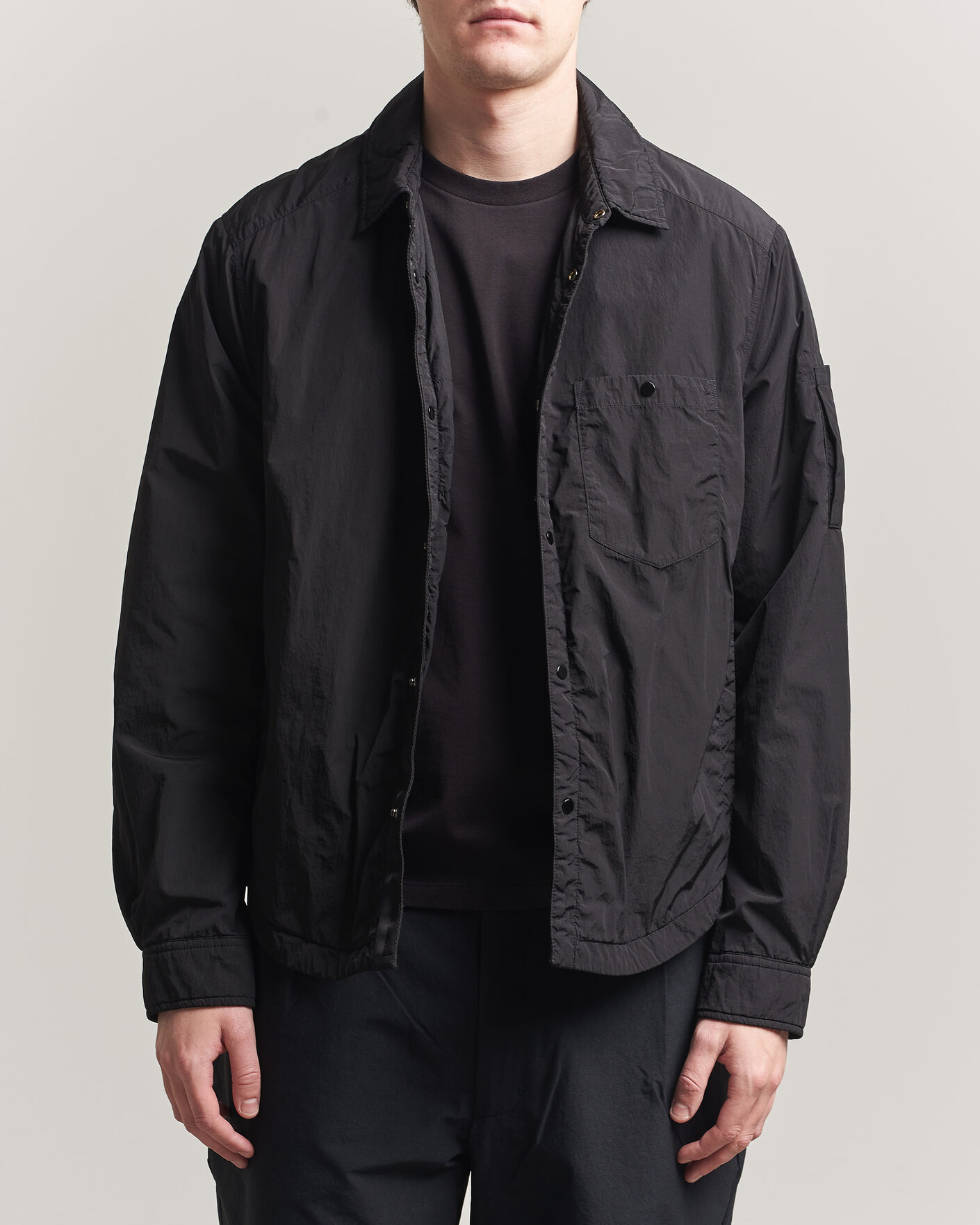 Mies | Takit | C.P. Company | Chrome R Padded Shirt Jacket Black