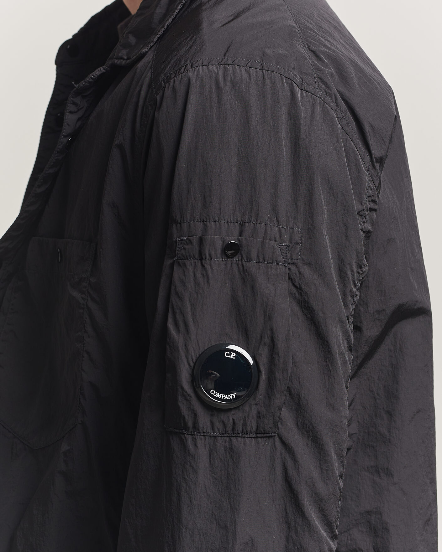 Mies | Takit | C.P. Company | Chrome R Padded Shirt Jacket Black