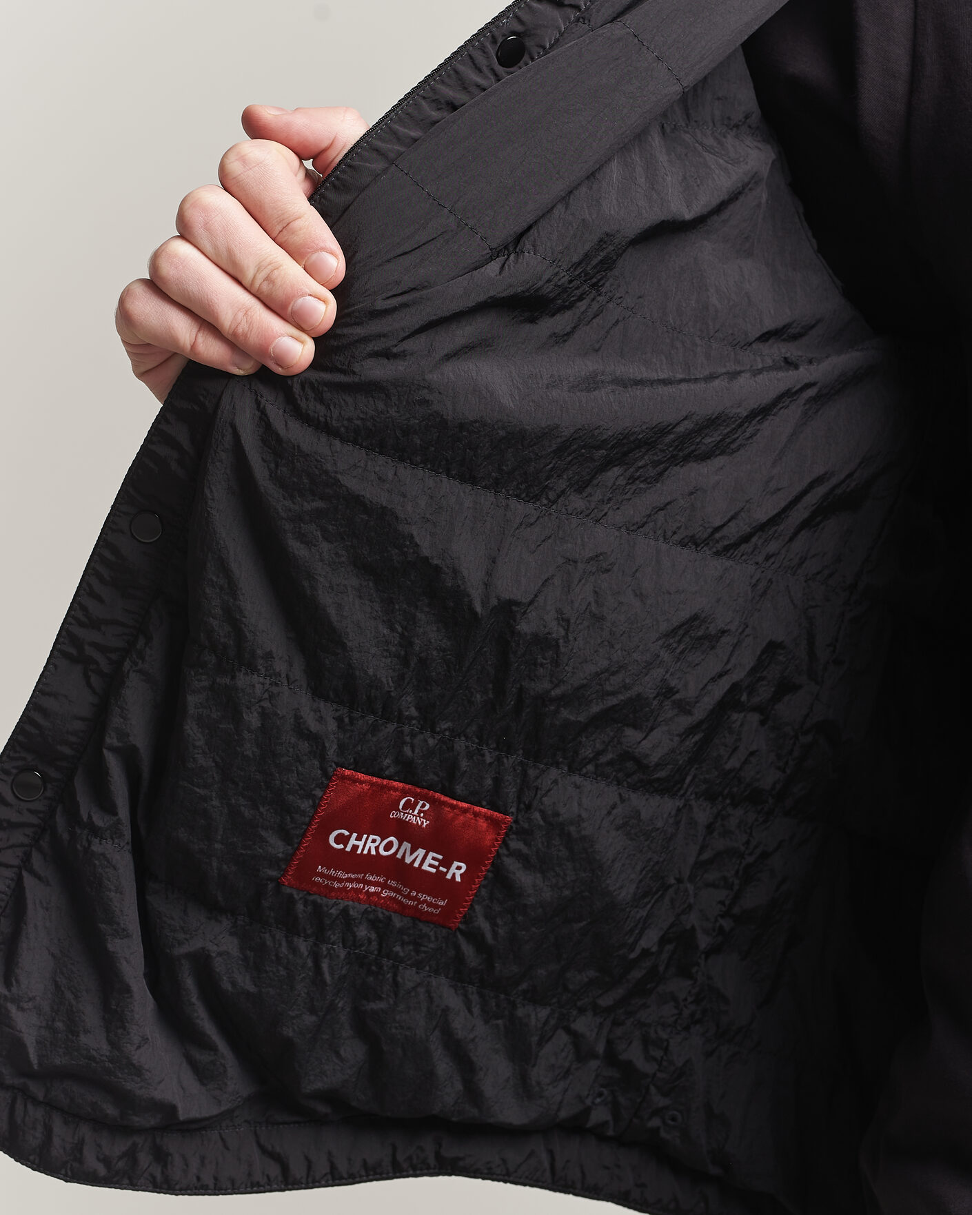 Mies | Takit | C.P. Company | Chrome R Padded Shirt Jacket Black