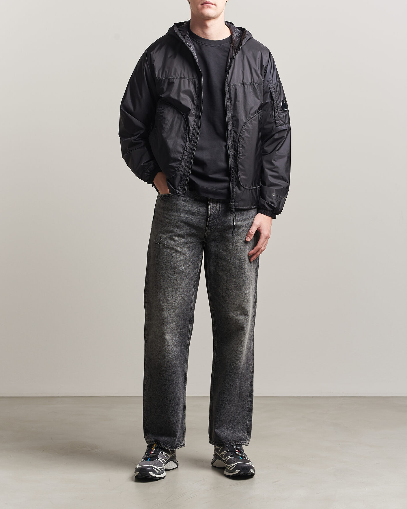 Mies | Takit | C.P. Company | Nada Shield Primaloft Padded Hood Jacket Black