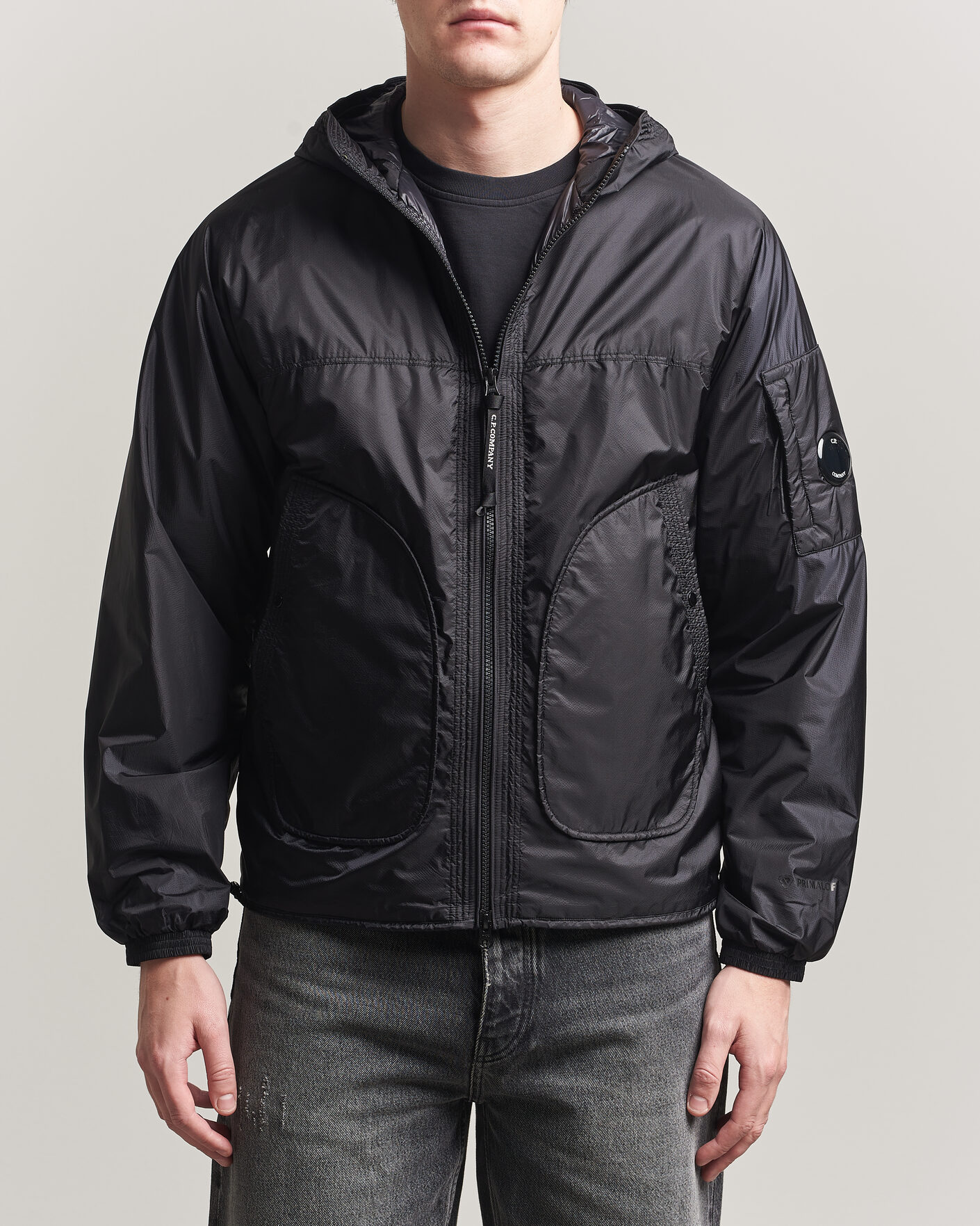 Mies | Takit | C.P. Company | Nada Shield Primaloft Padded Hood Jacket Black