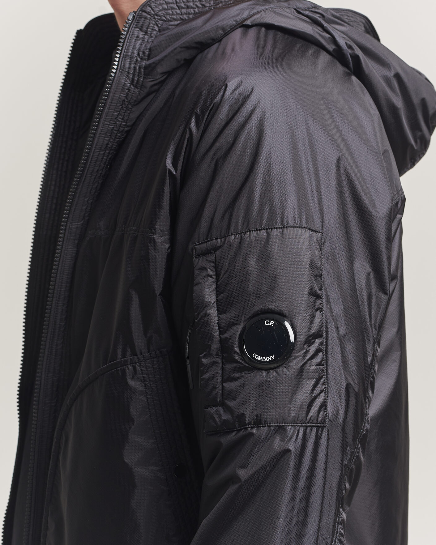 Mies | Takit | C.P. Company | Nada Shield Primaloft Padded Hood Jacket Black