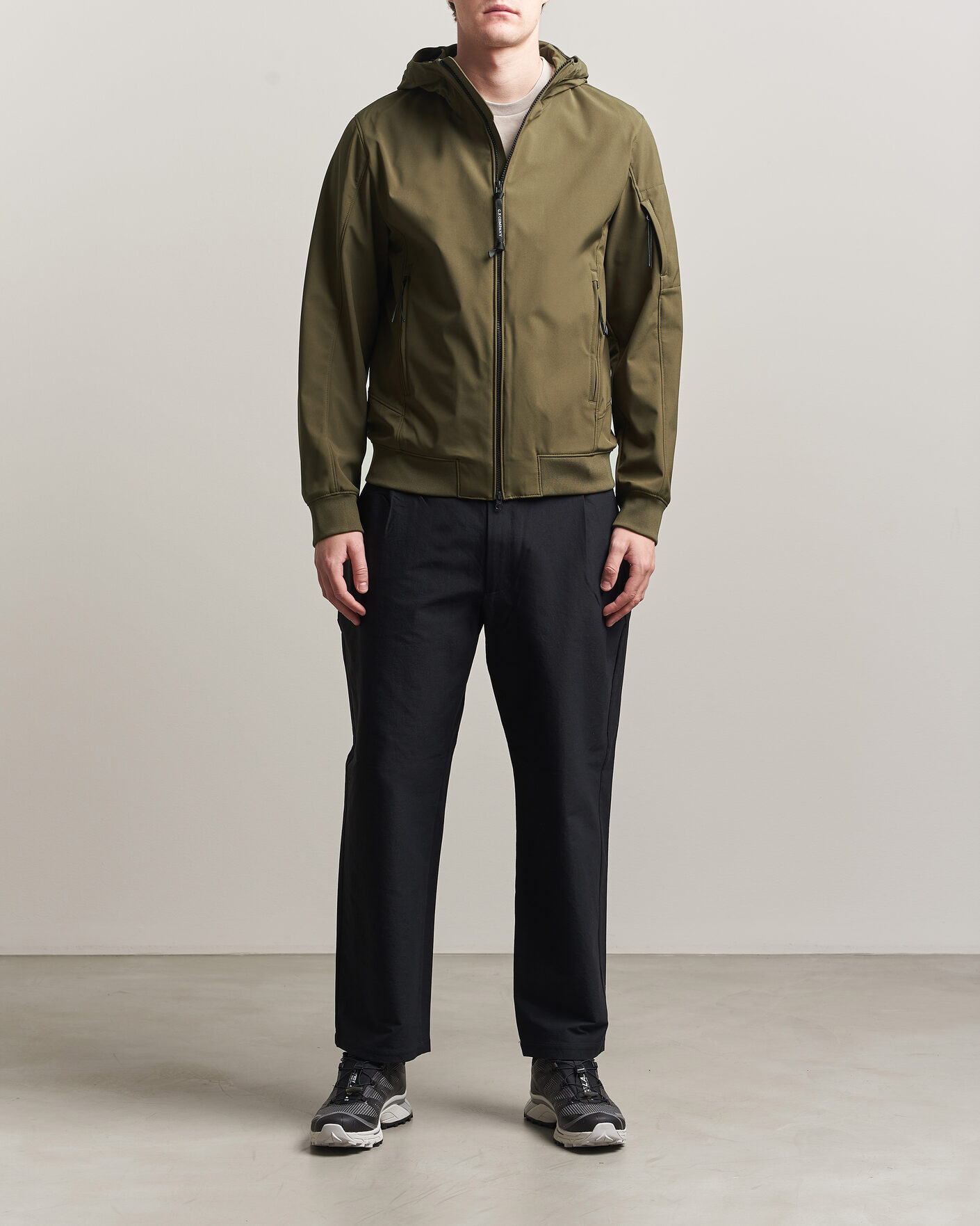 Mies | Takit | C.P. Company | Shell R Hooded Jacket Dark Green