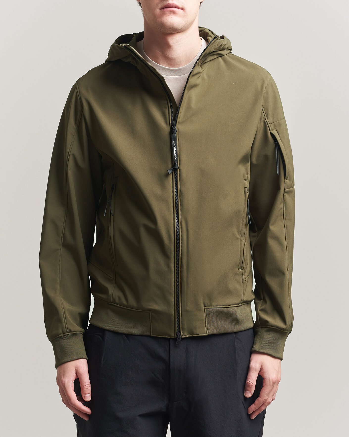 Mies | Takit | C.P. Company | Shell R Hooded Jacket Dark Green