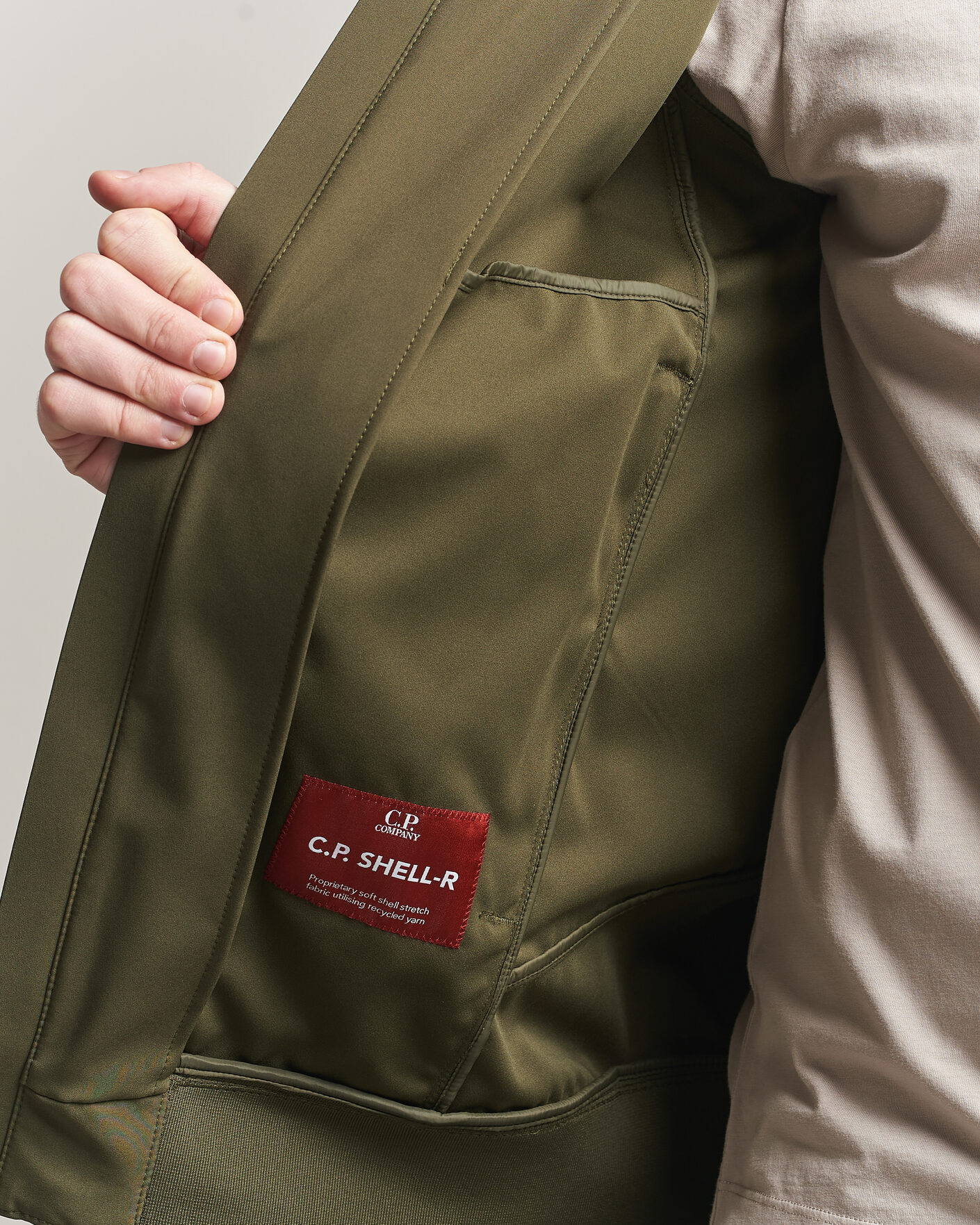 Mies | Takit | C.P. Company | Shell R Hooded Jacket Dark Green