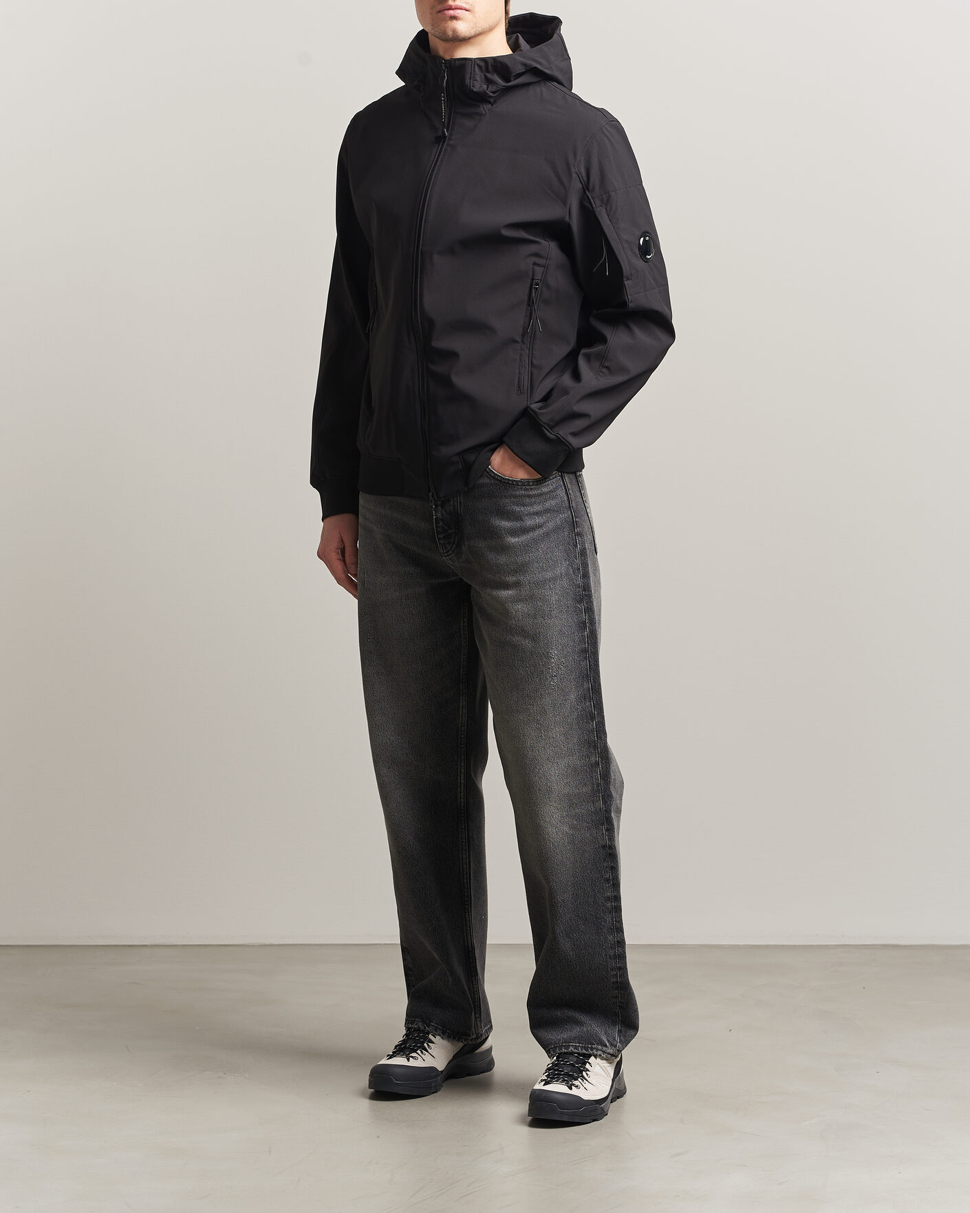 Mies | Takit | C.P. Company | Shell R Hooded Jacket Black