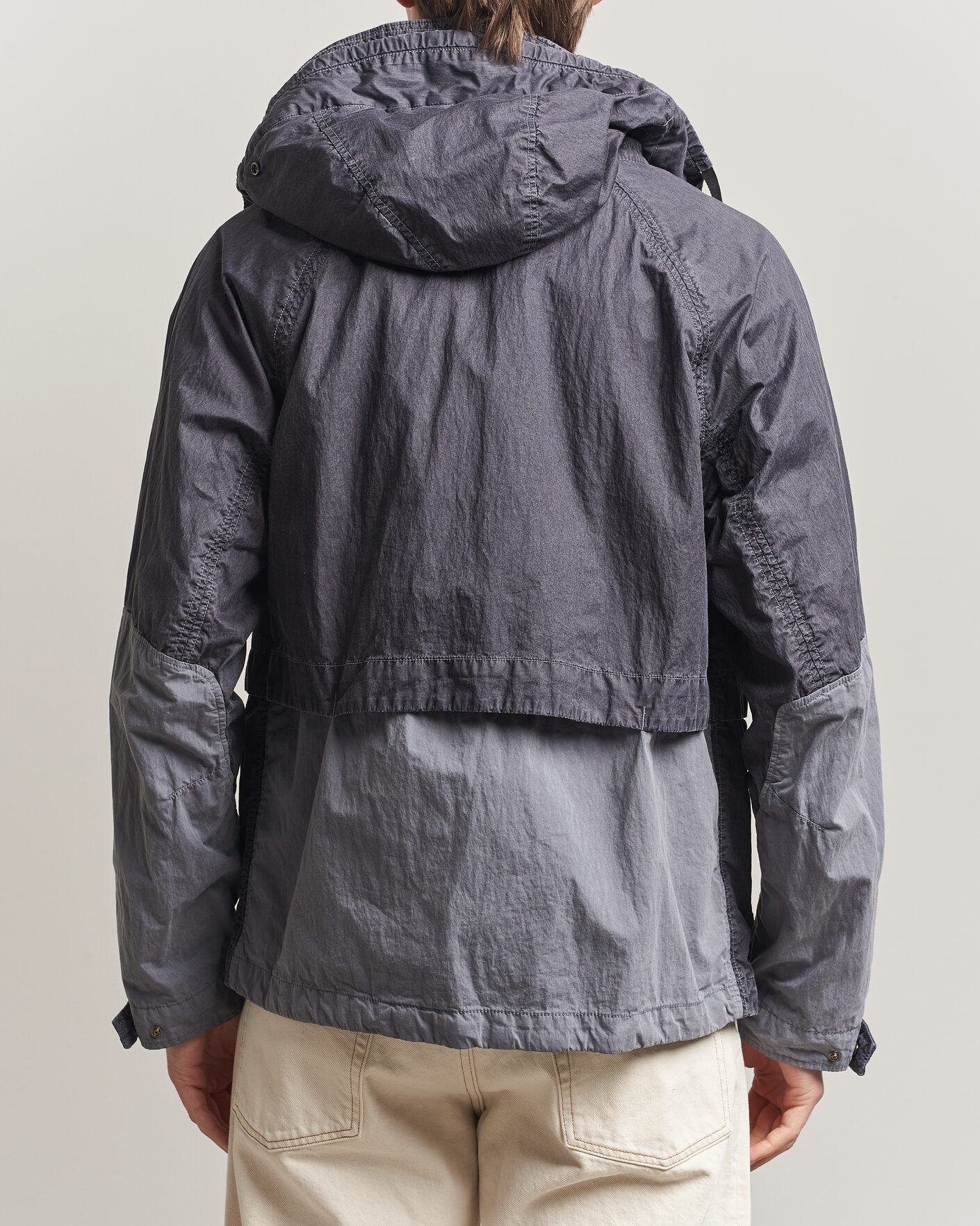 Mies | Takit | C.P. Company | 50 Fili Wax Hood Jacket Black