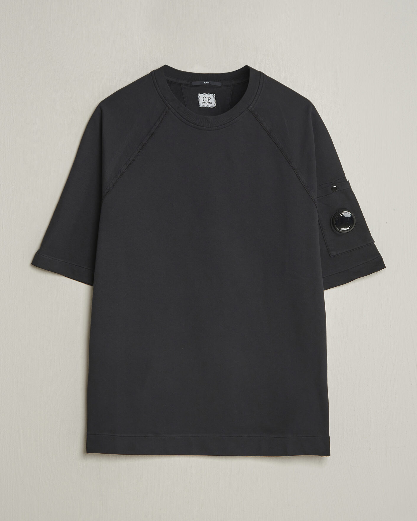 Mies | T-paidat | C.P. Company | Heavy Weight Lens T-Shirt Black