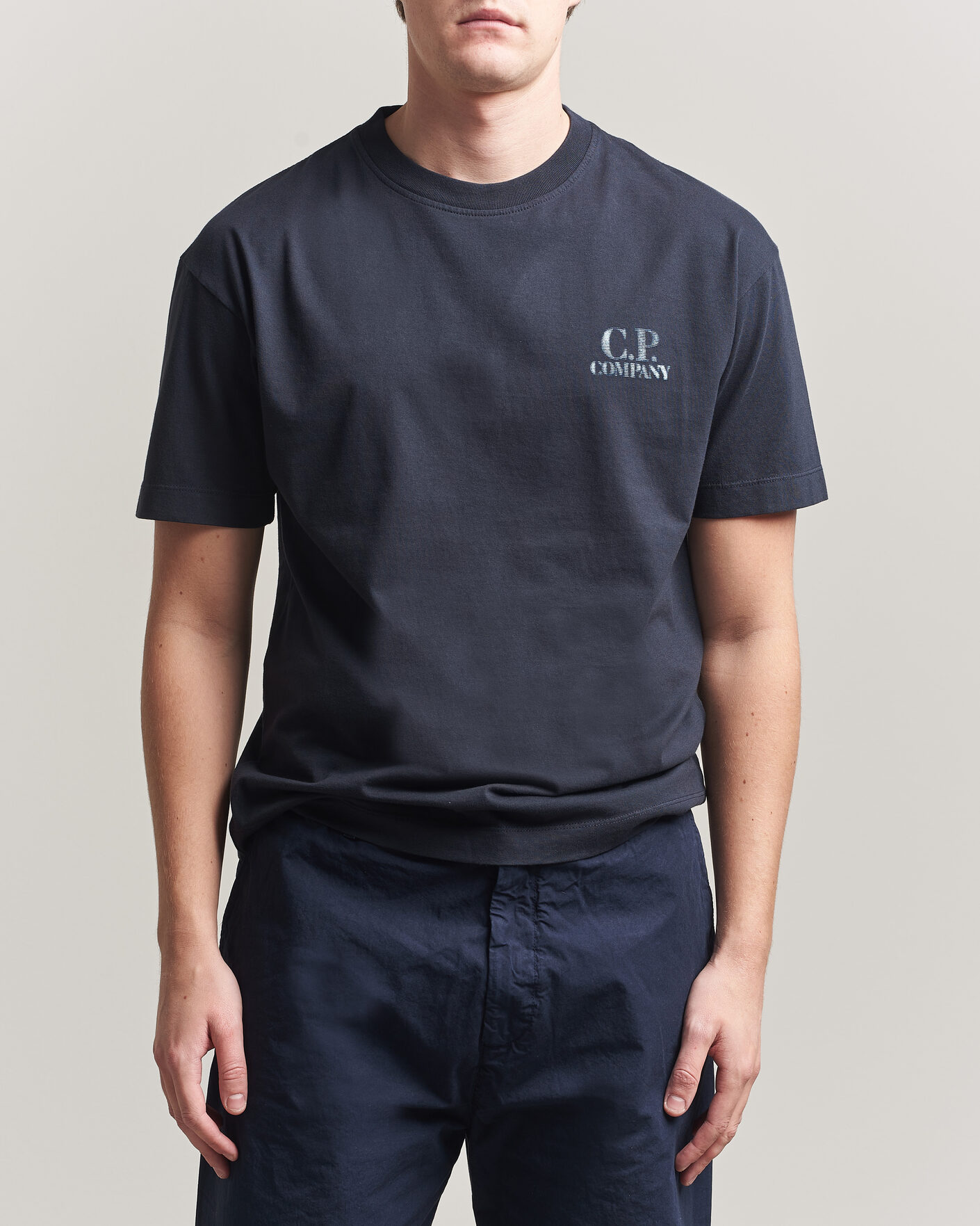 Mies | T-paidat | C.P. Company | Short Sleeve Back Print T-Shirt Navy