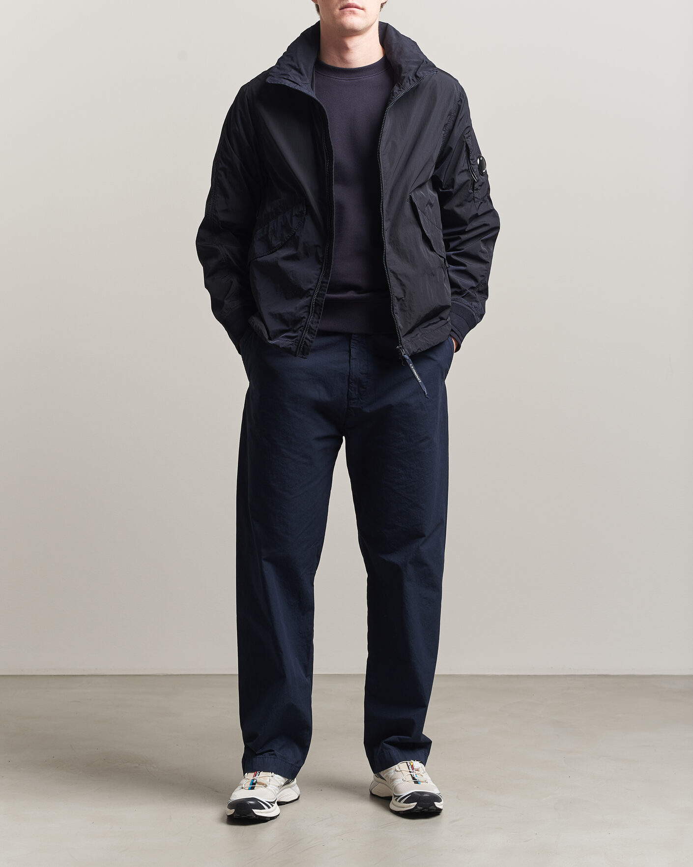 Mies | Housut | C.P. Company | Micro Reps Drawstring Pants Navy