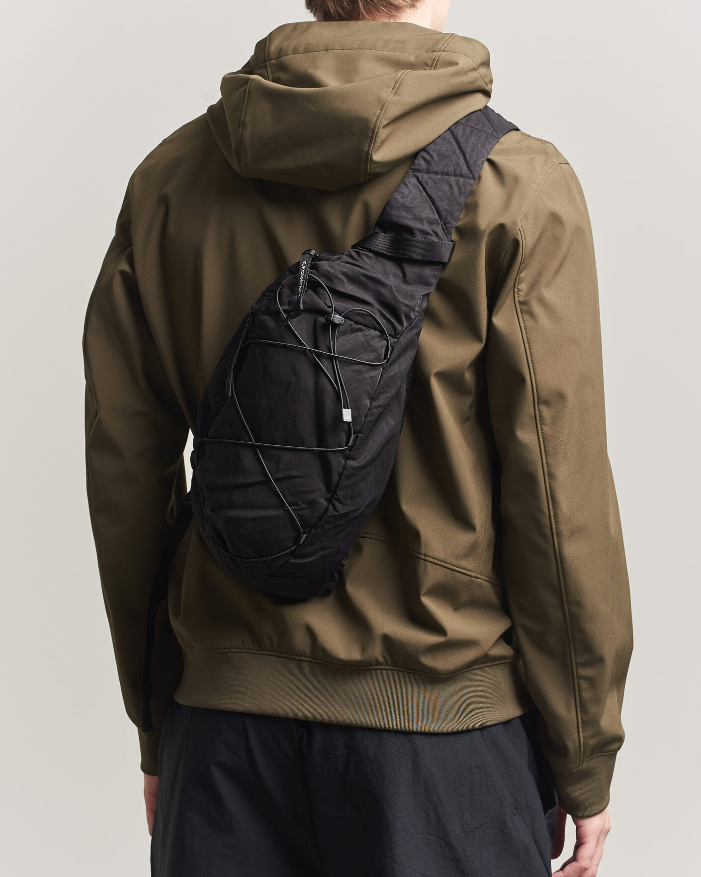 Mies | Laukut | C.P. Company | Nylon B Accessories Shoulder Bag Black