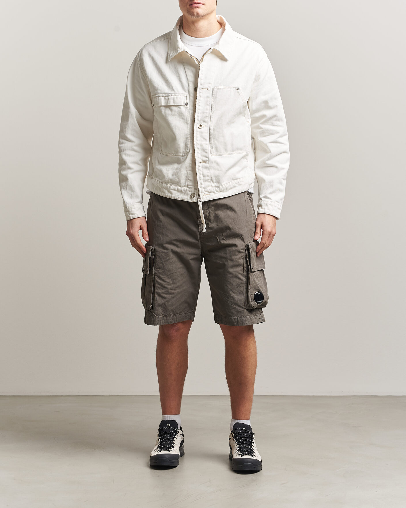 Mies | Takit | C.P. Company | Bull Denim 10oz Jeans Jacket White