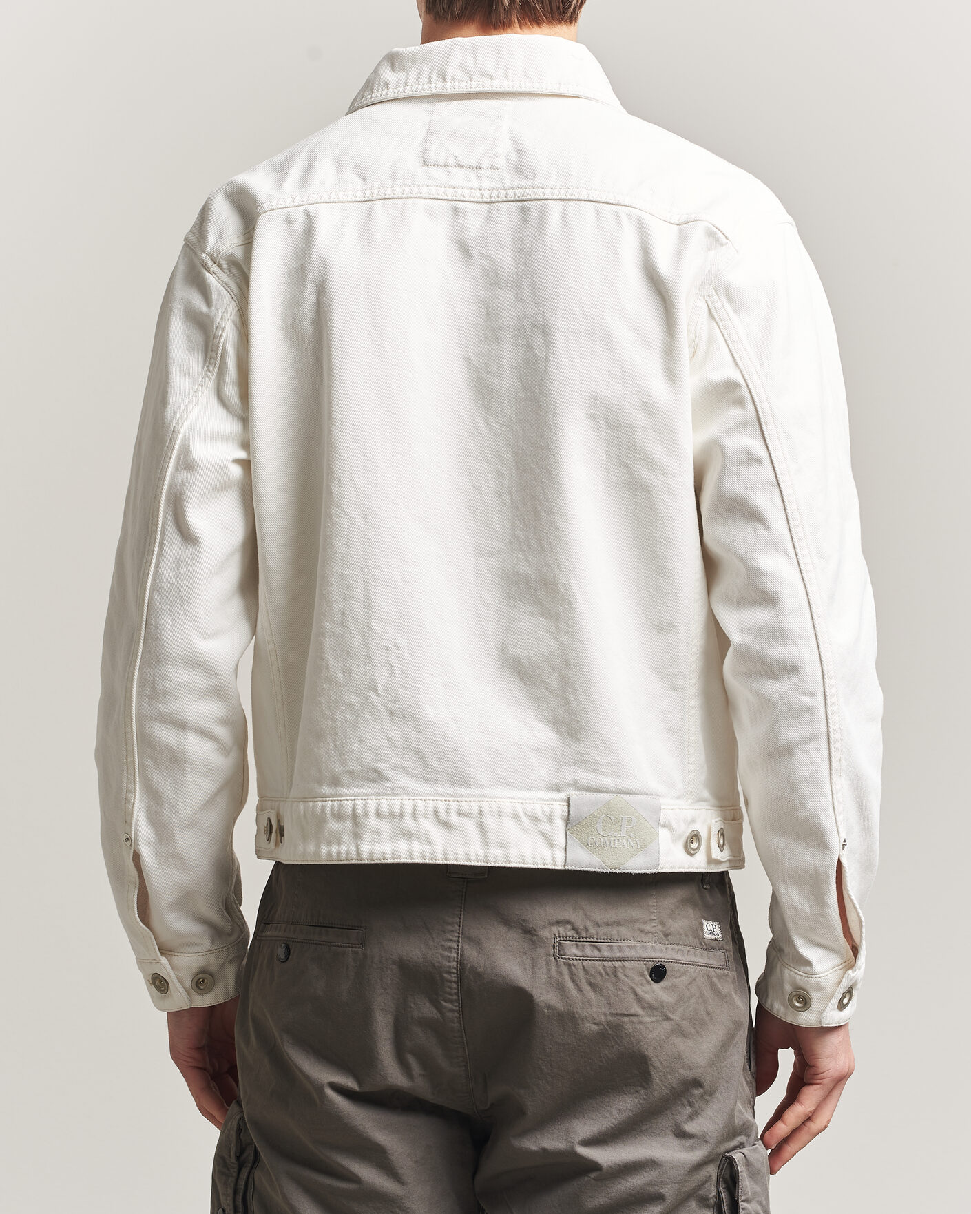 Mies | Takit | C.P. Company | Bull Denim 10oz Jeans Jacket White