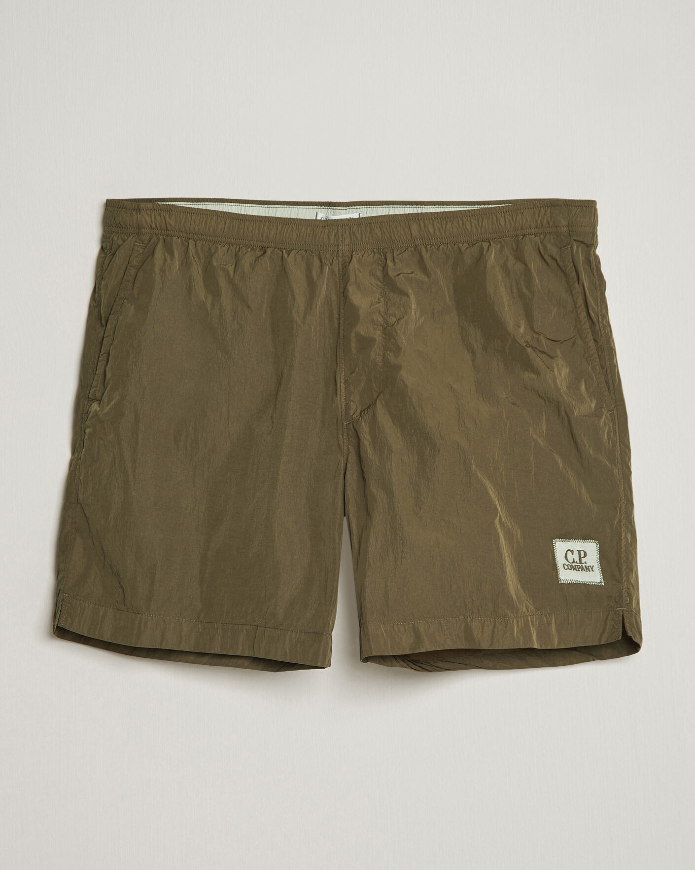 Mies | Uimahousut | C.P. Company | Eco Chrome Logo Swimshorts Olive